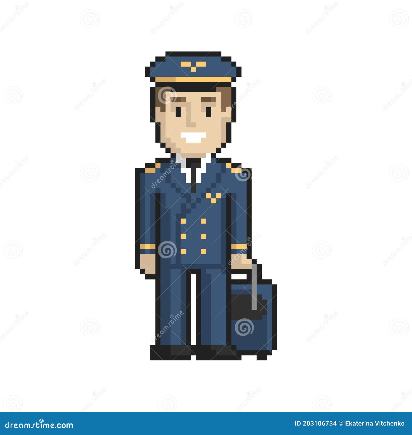 Pilot Pixel Art