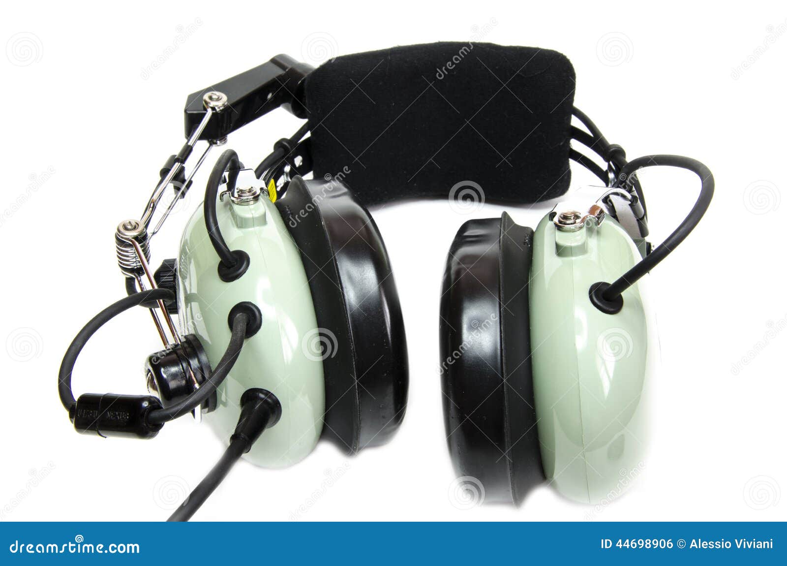 Pilot S Headsets with Microphone Stock Photo Image of microphone