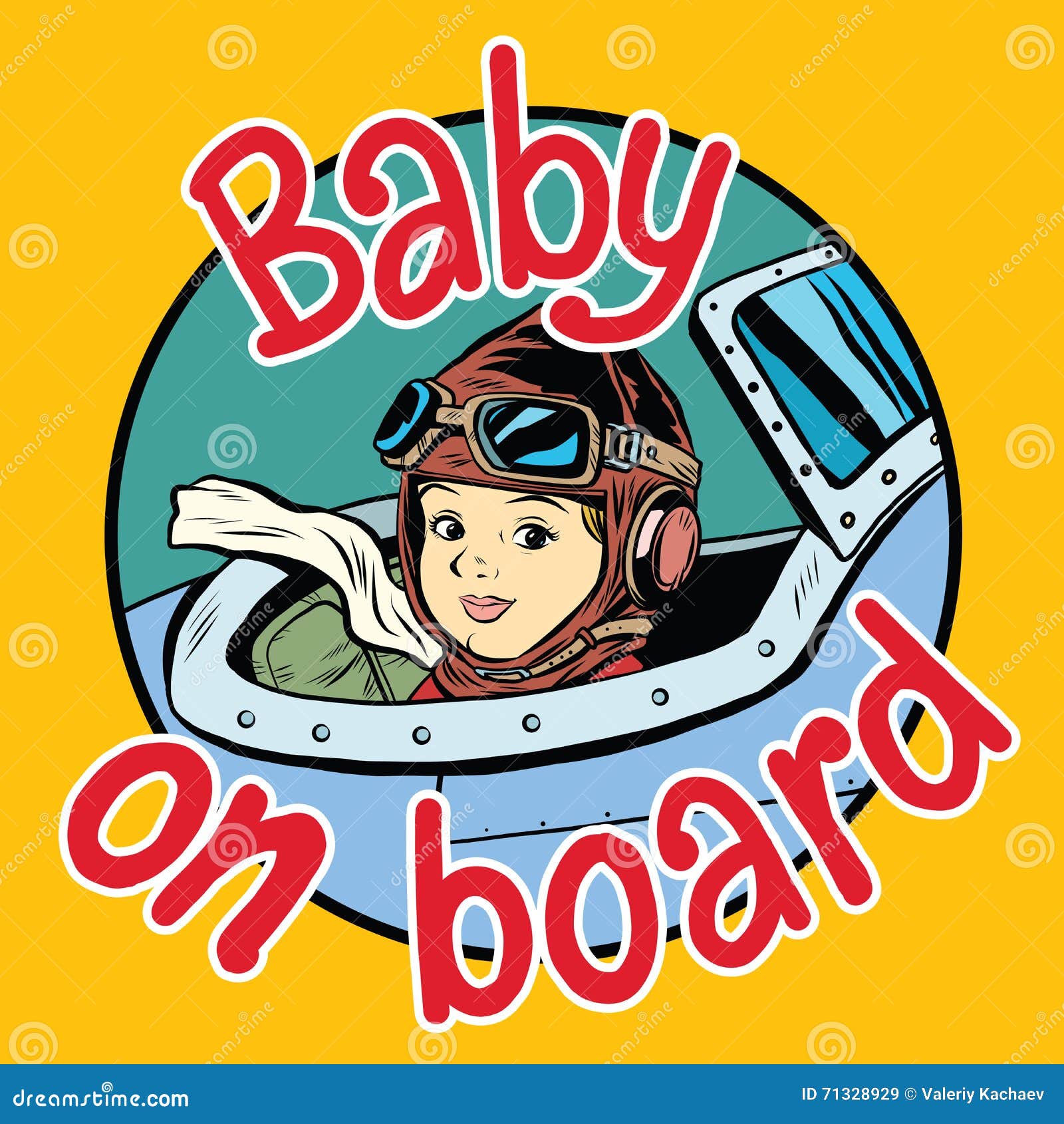 Pilote De Bebe A Bord Illustration De Vecteur Illustration Du Piece Pilote De Bebe A Bord Illustration De Vecteur Illustration Du Piece