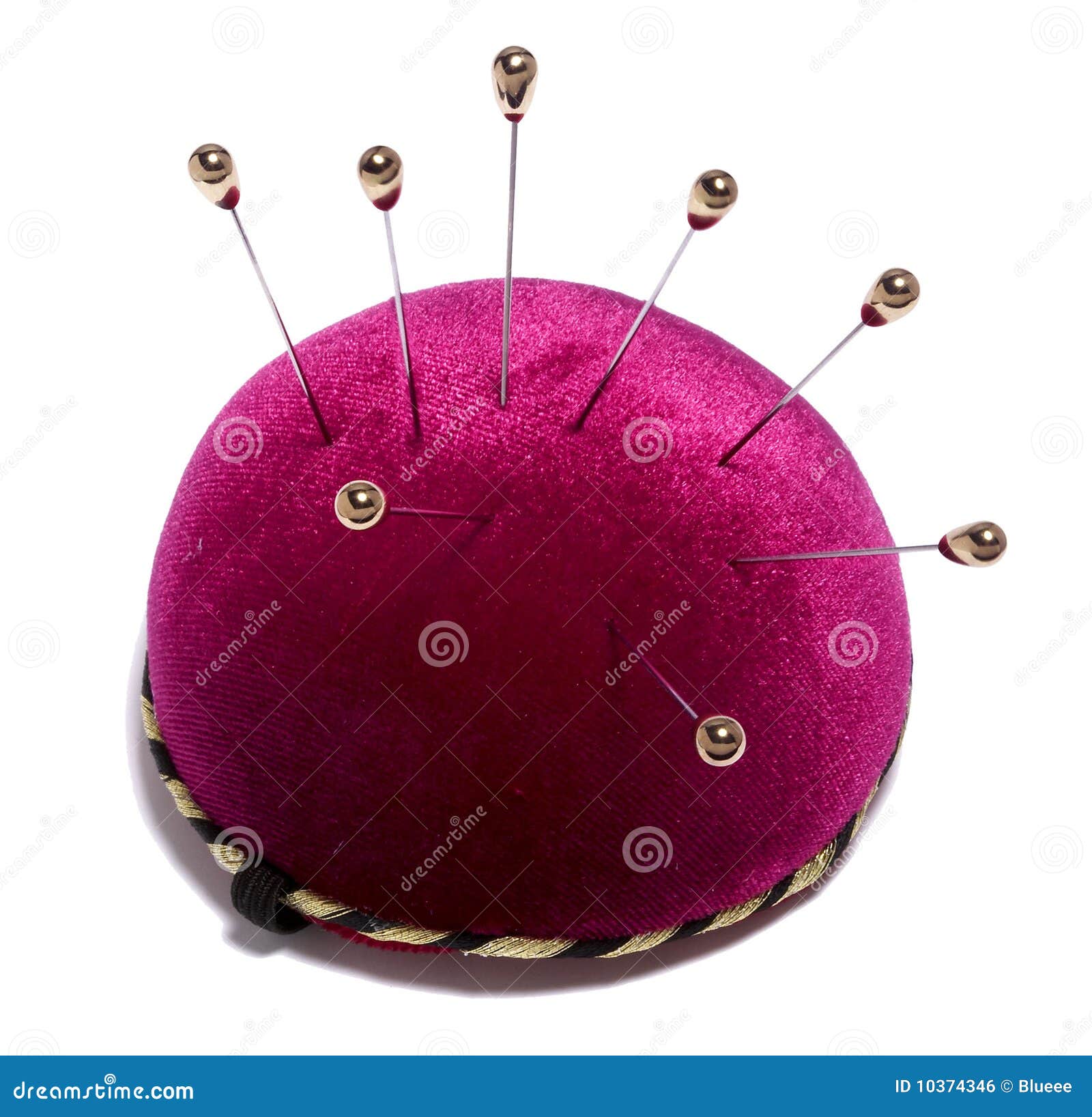 Pin cushion stock photo. Image of notion, stitch, darn - 10374346