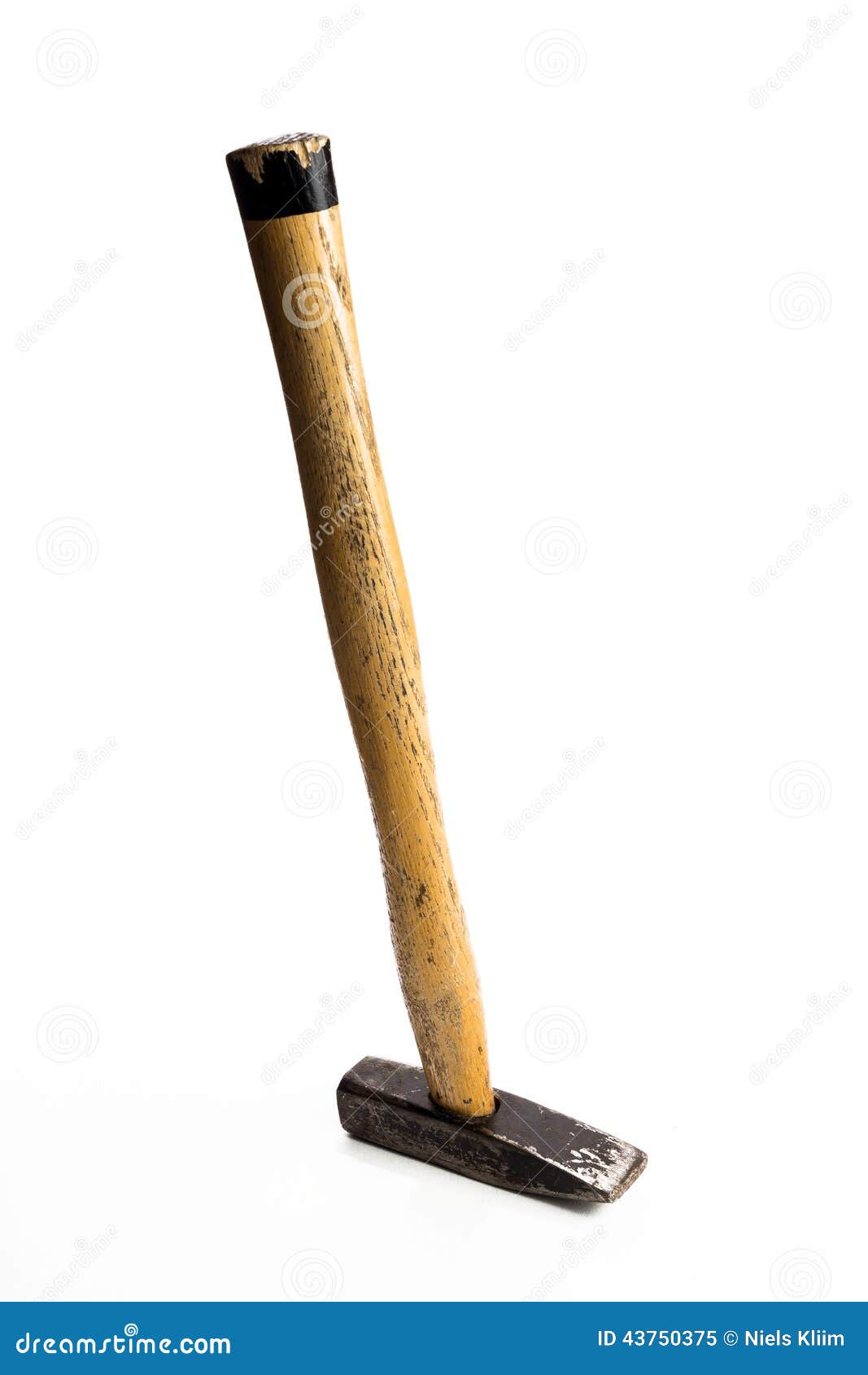 Pin Hammer Standing Vertical Stock Image Image of build, concept 43750375