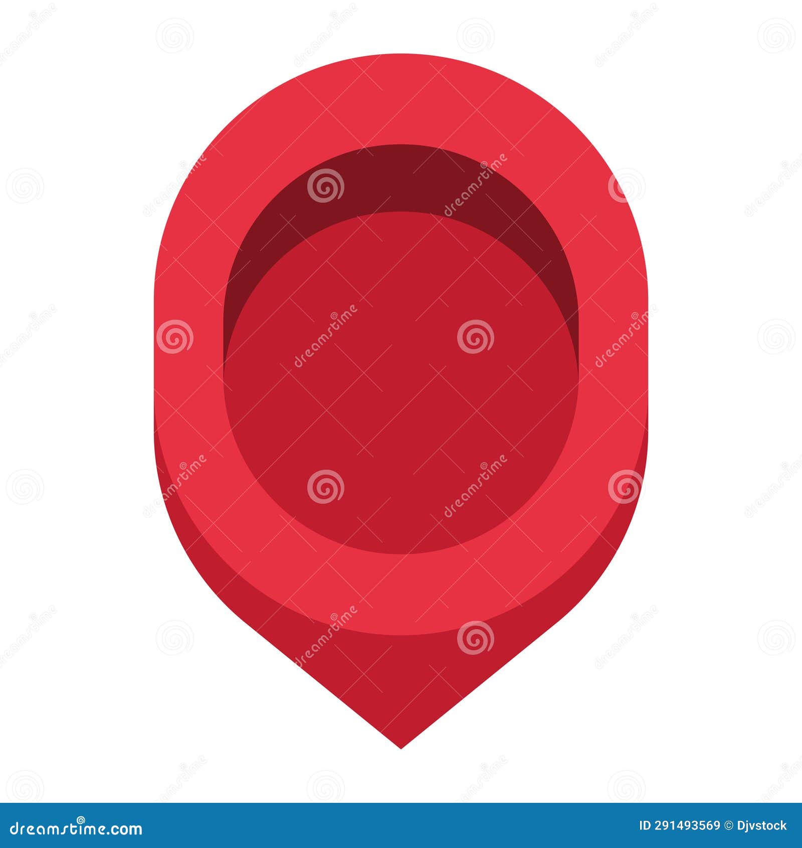 Pin icon location app stock illustration. Illustration of guide 291493569