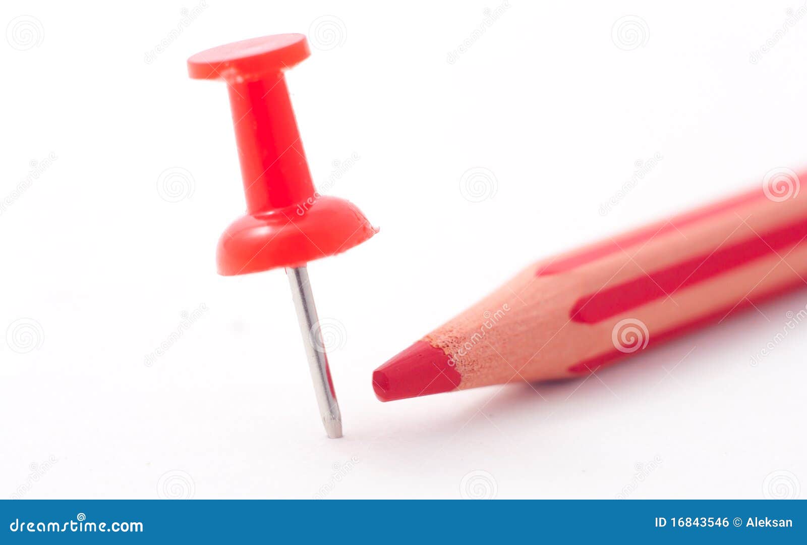 Pin and pencil stock photo. Image of straight, gradation 16843546