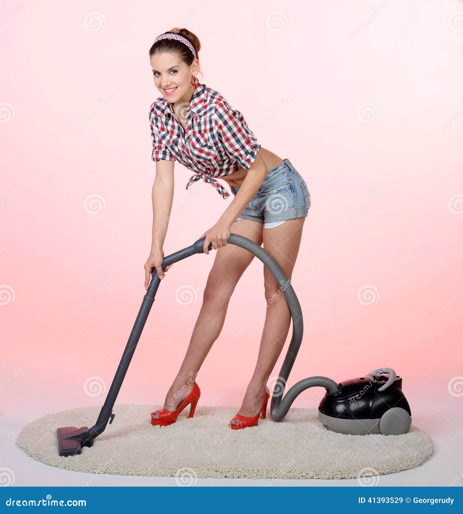 Pin-up Girl stock image picture