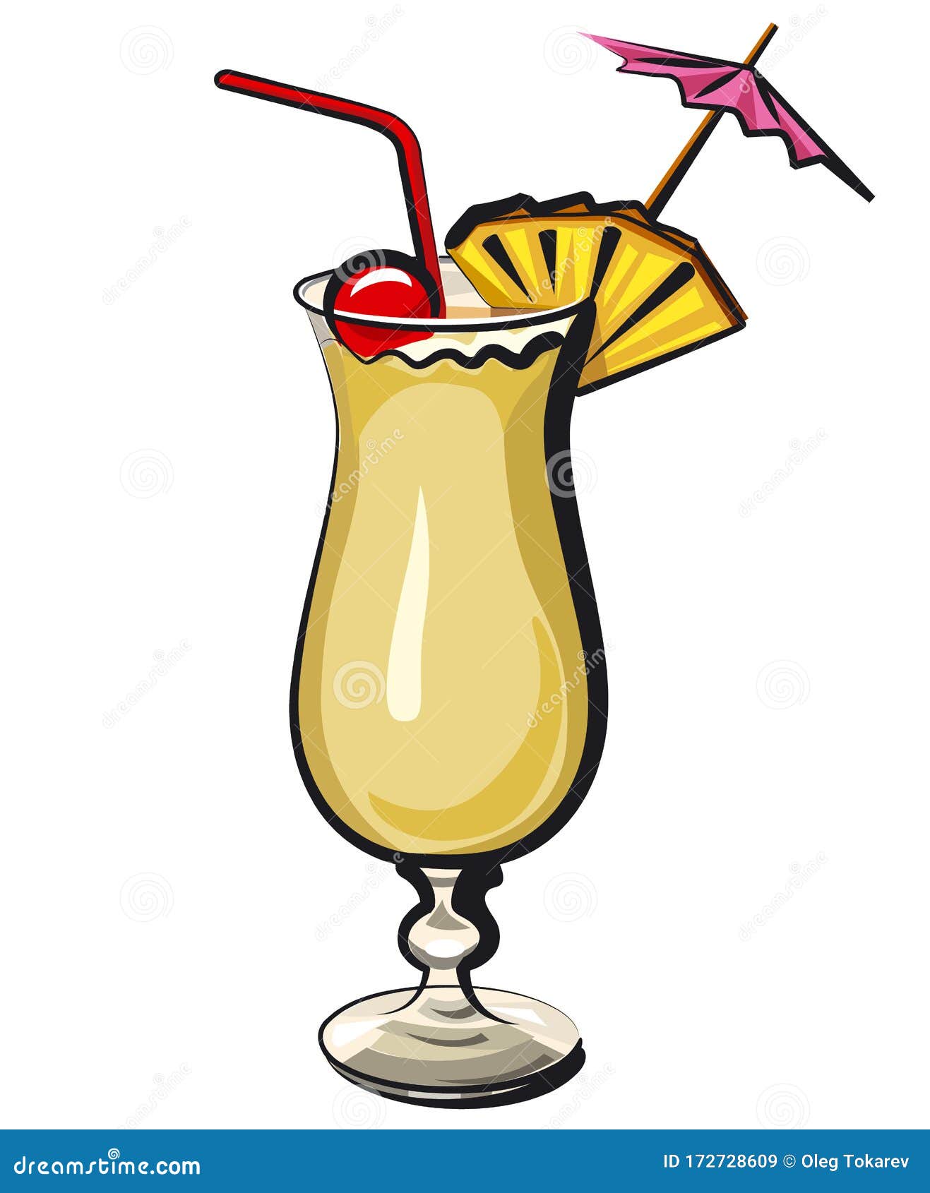 pina colada cocktail