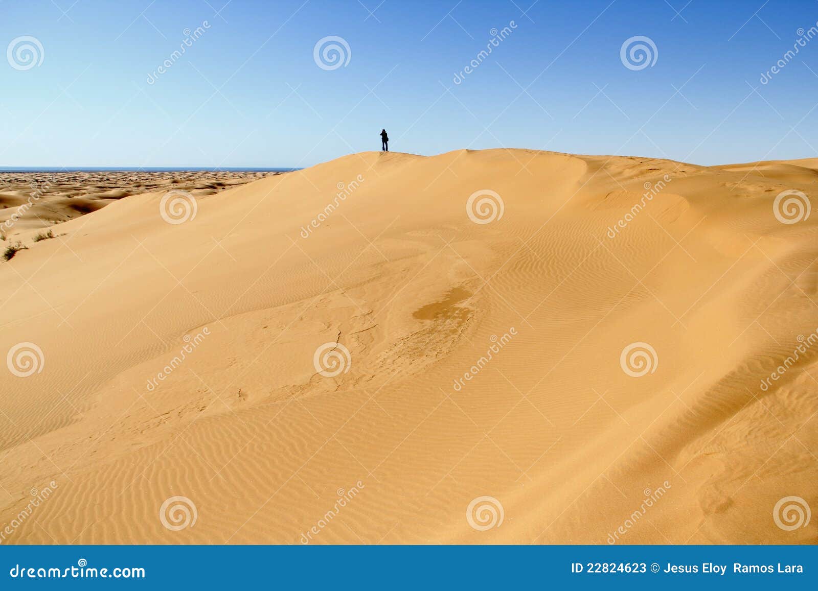 sand dunes in pinacate park near to puerto peÃÂ±asco, sonora, mexico iv