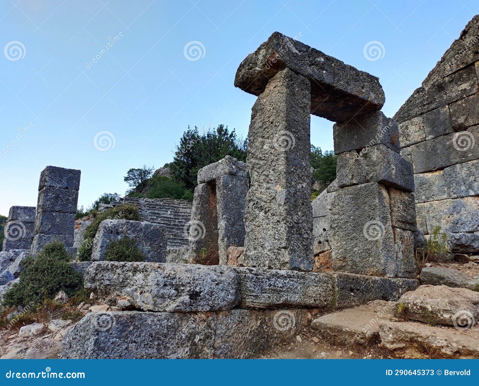 pinara ruins of an ancient city near fethiye, mugla, tÃ¼rkiye.