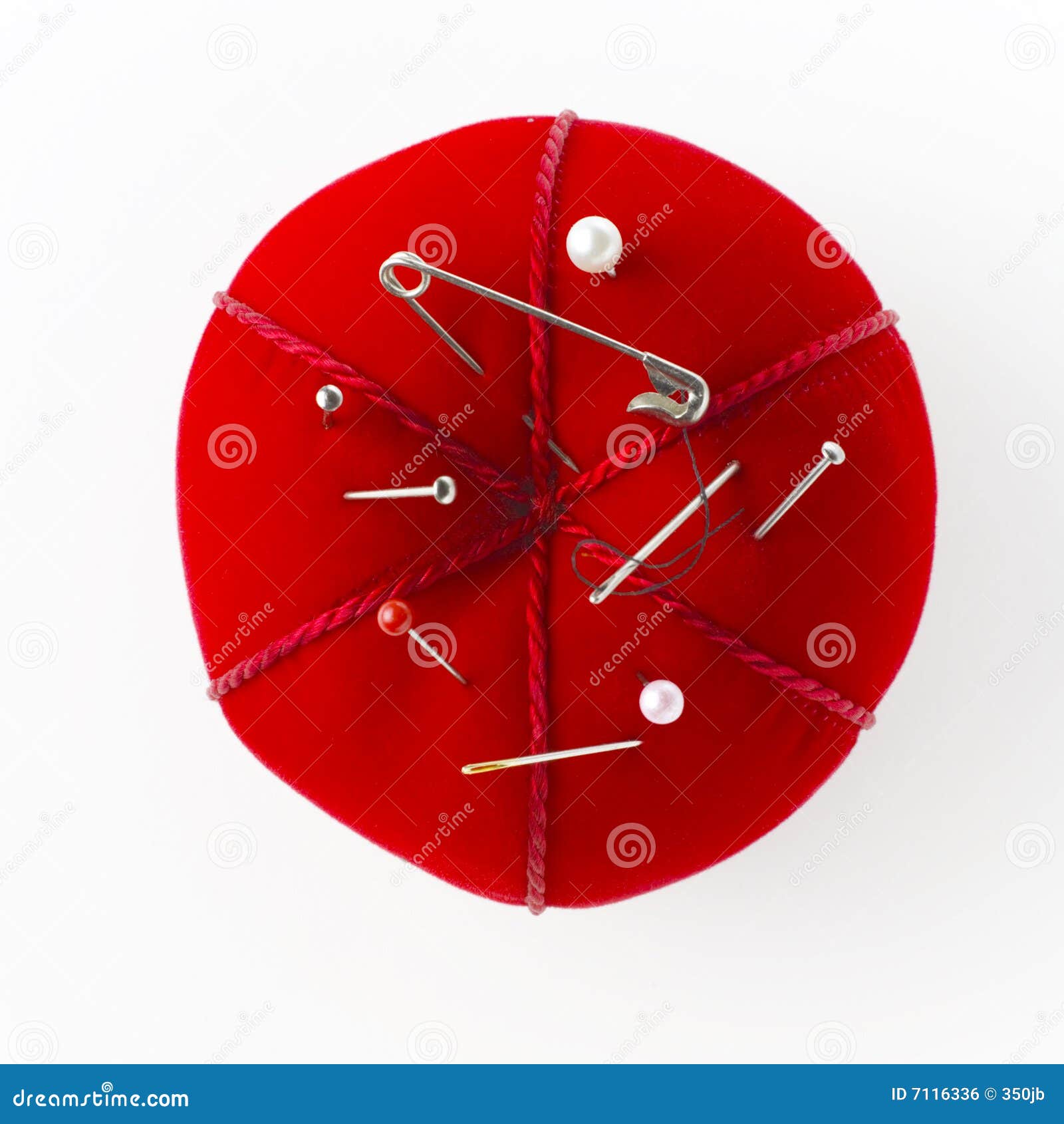 Pincushion stock photo. Image of handmade, embroidery 7116336