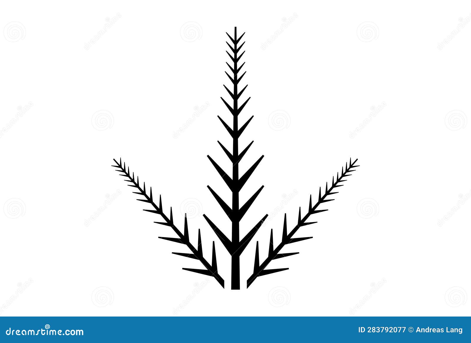 pine branch christmas icon black flat xmas  art minimalist sign artwork