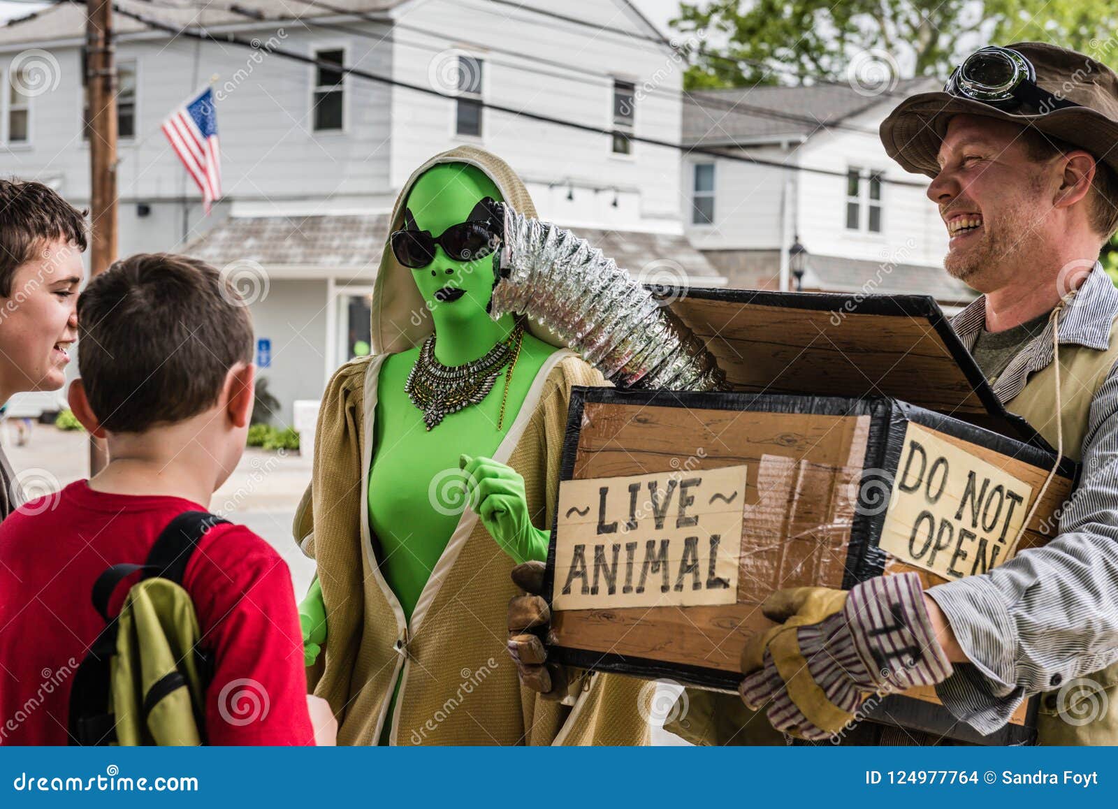 Pine Bush UFO Fair Live Animal and Boys Editorial Stock Image - Image ...