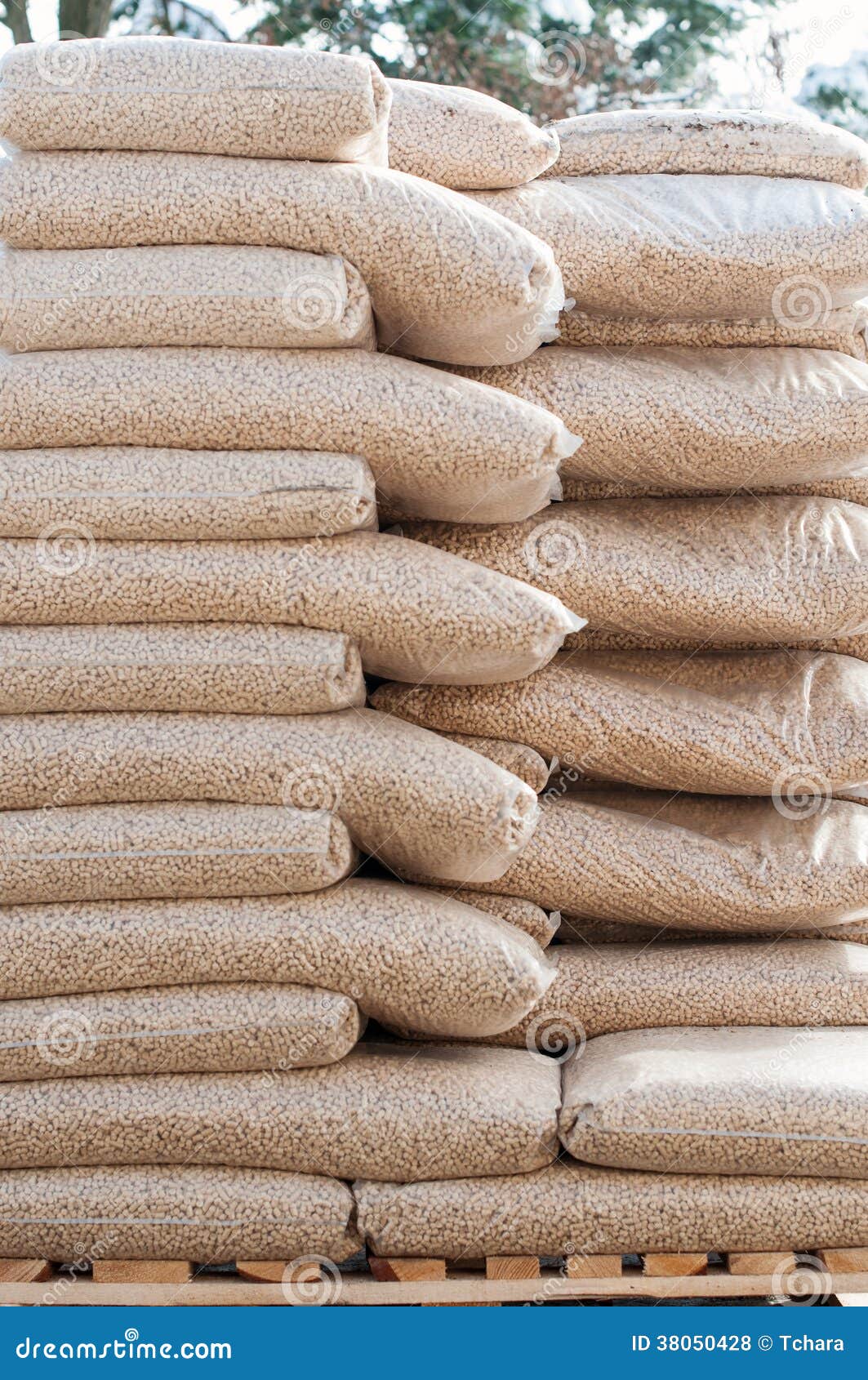 Pine Pellets Biomass stock photo. Image of pellets, group 38050428