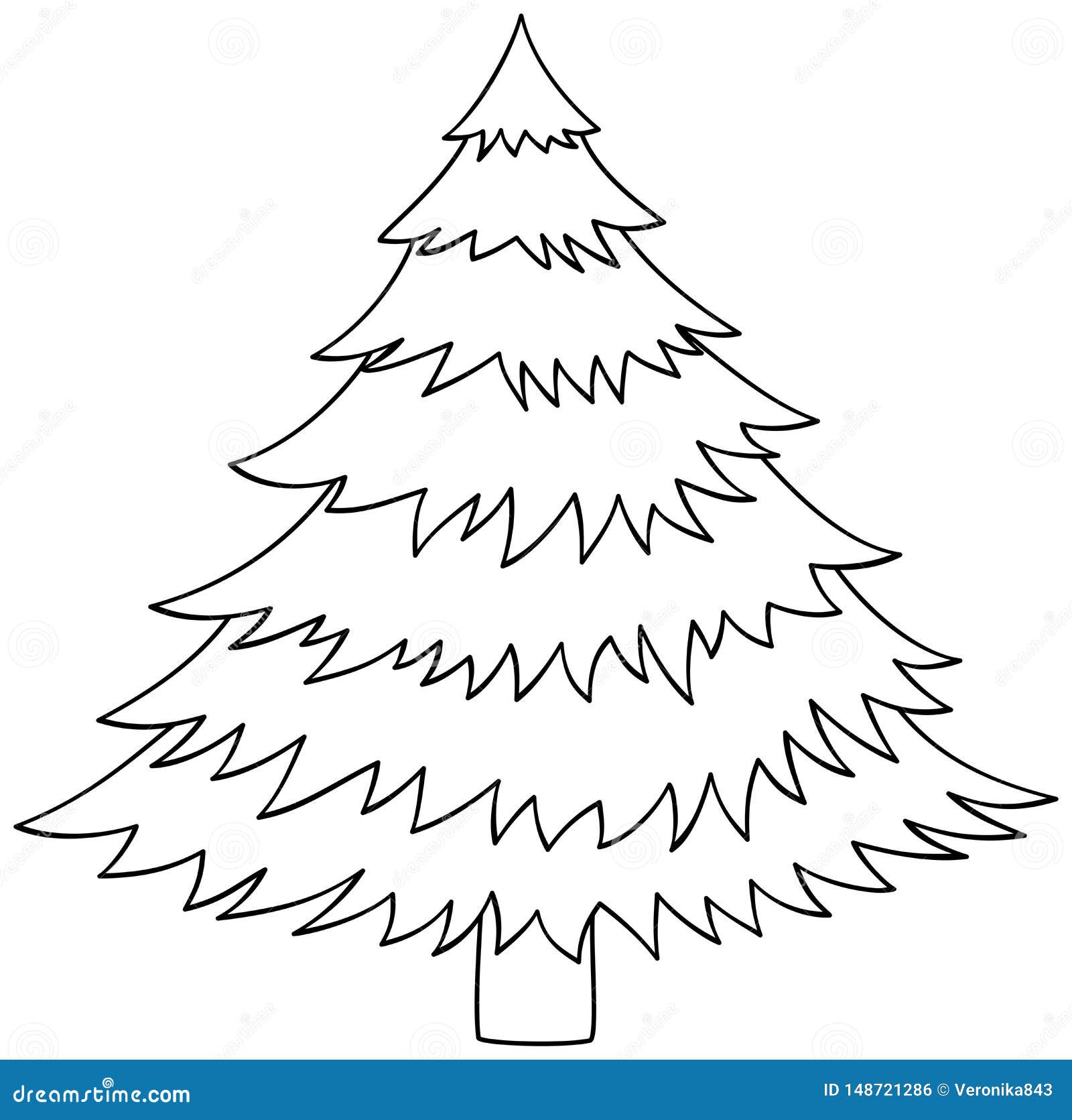 pine tree coloring pages