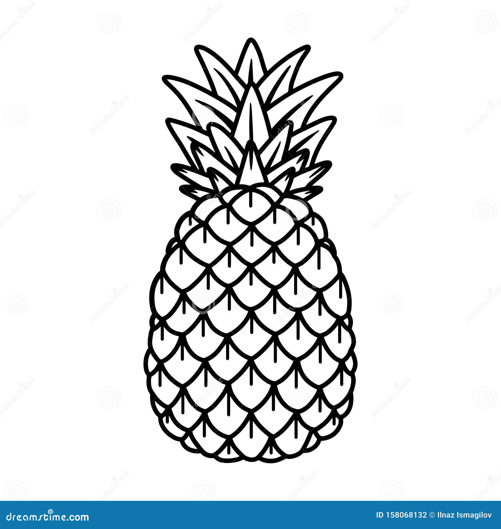 Pineapple Tattoo Stock Illustrations – 462 Pineapple Tattoo Stock