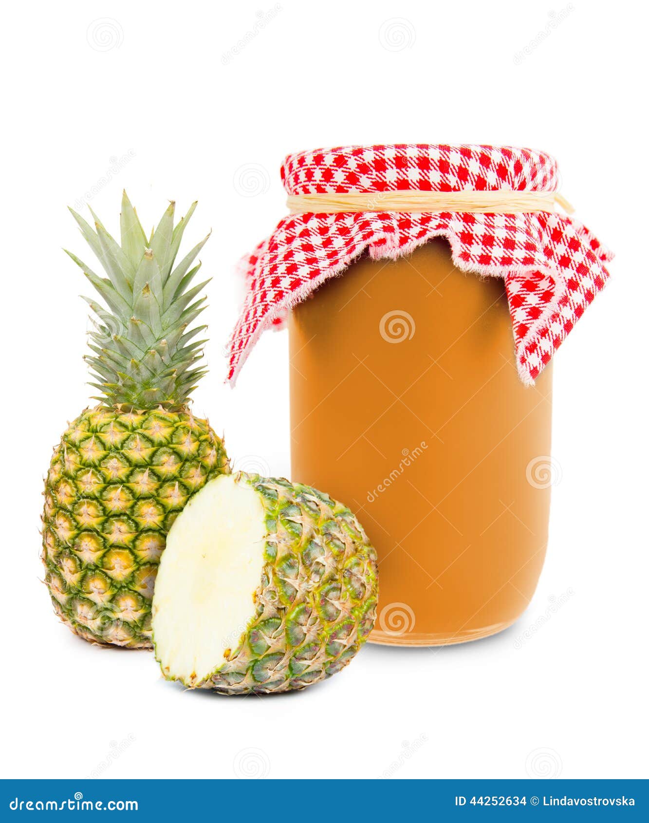Pineapple jar stock photo. Image of agriculture, jelly 44252634