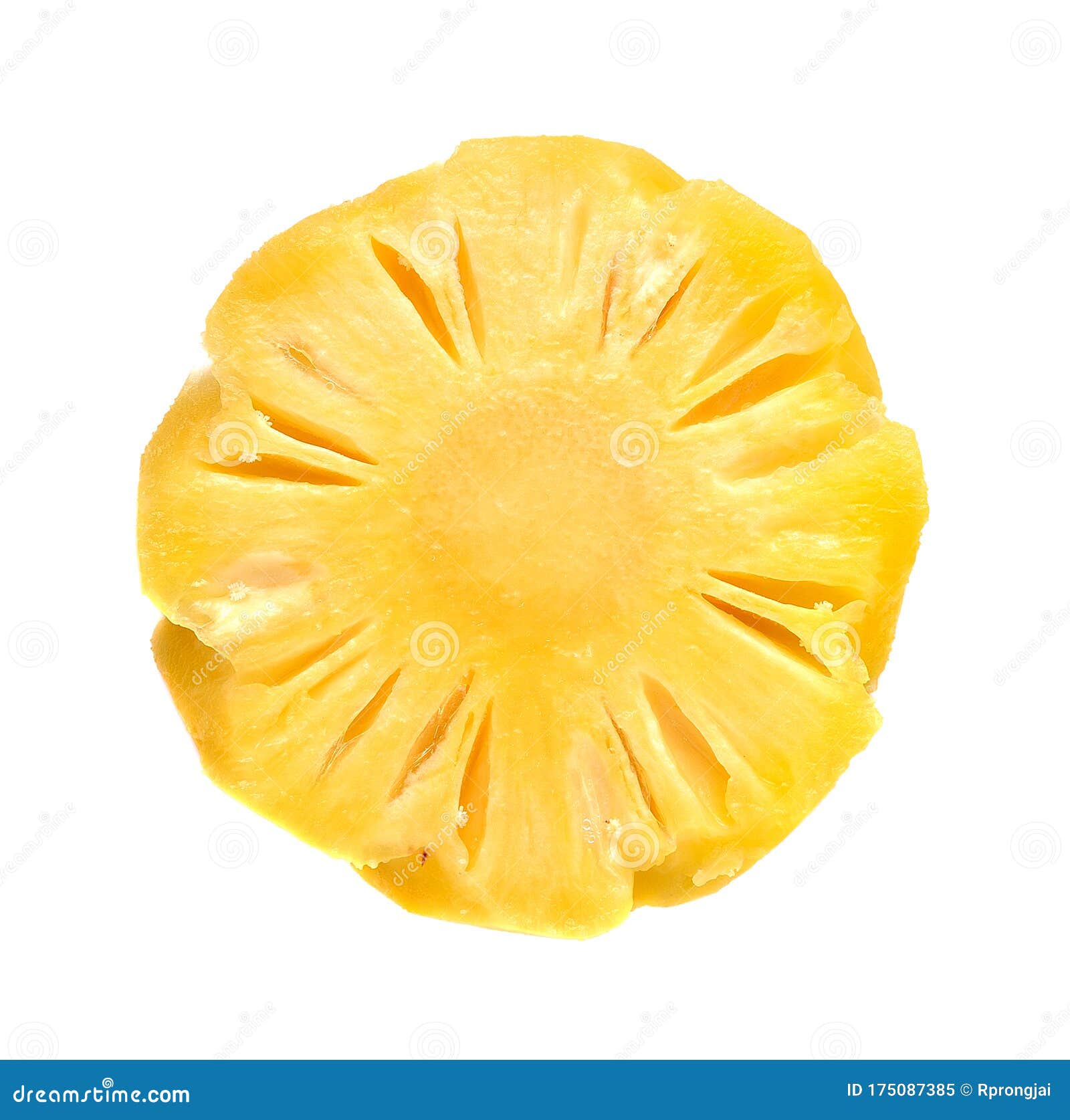 Pineapple sliced stock image. Image of color, caribbean - 175087385