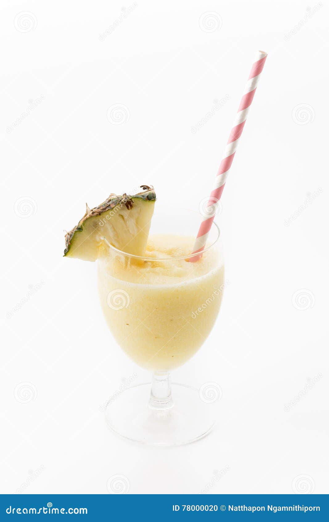 Pineapple smoothie stock photo. Image of mint, liquid 78000020