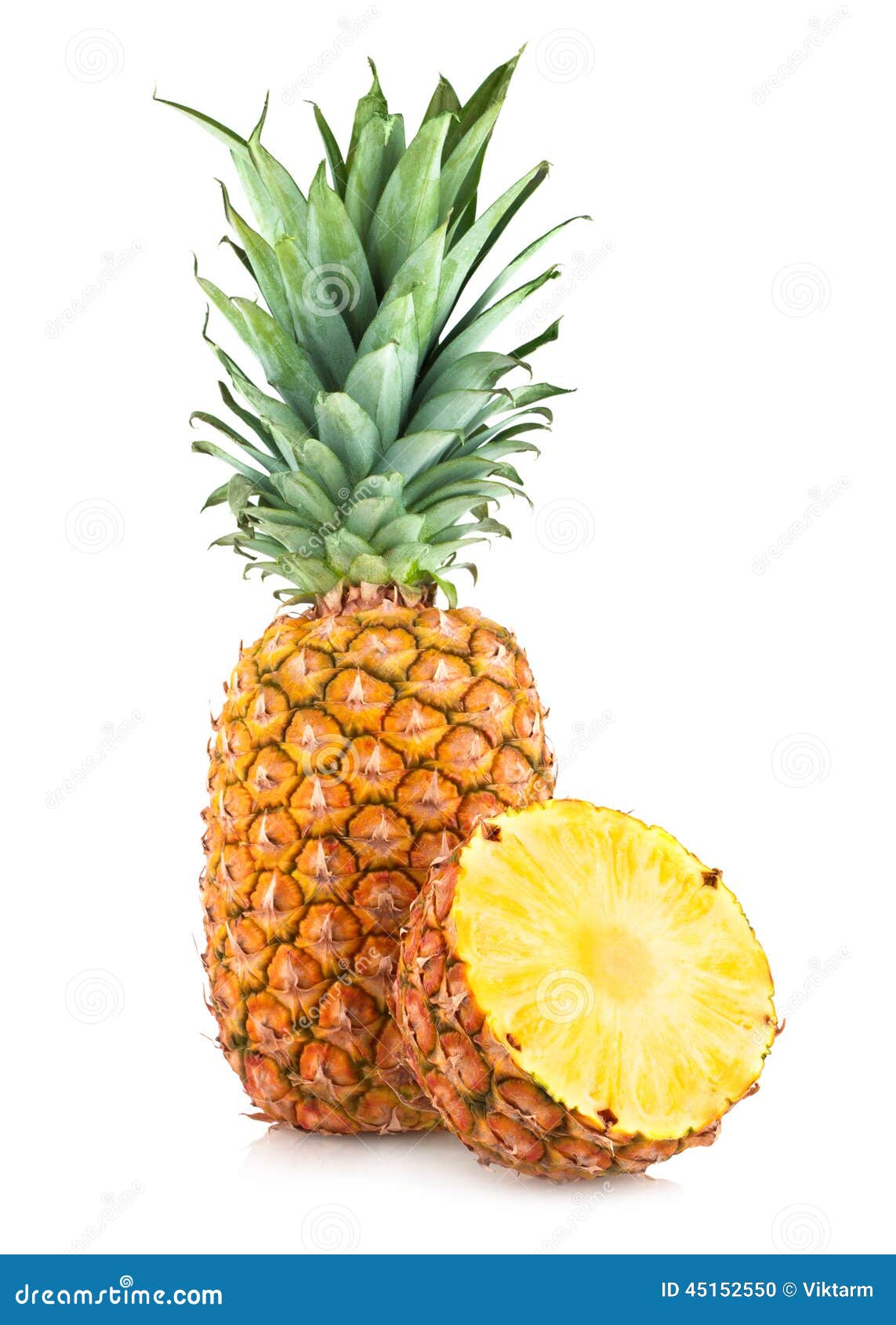 Pineapples stock photo. Image of fruits, pineapple, background - 45152550