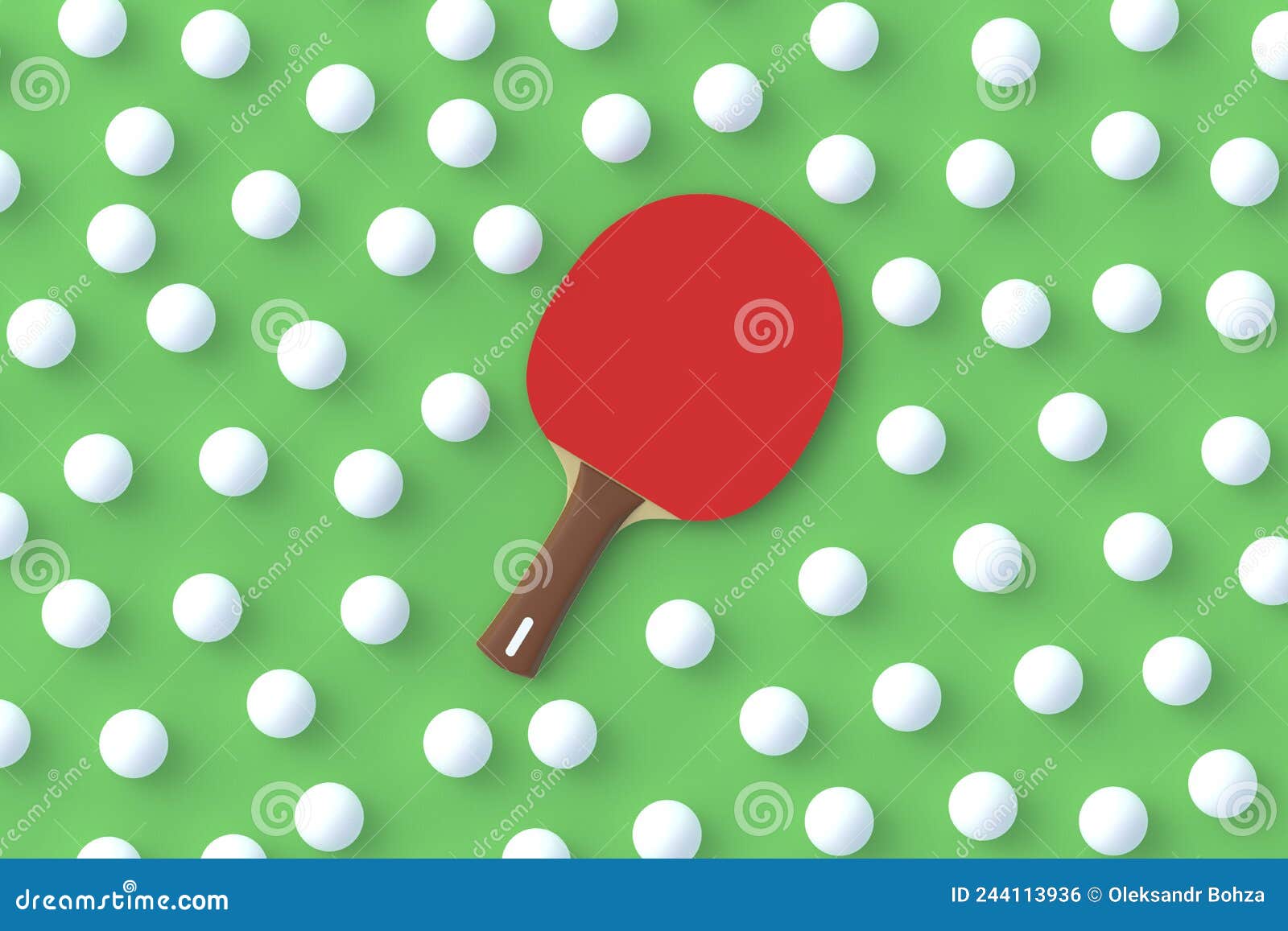 Closeup shot of a squashed ping pong ball on the green table outdoors Stock  Photo - Alamy