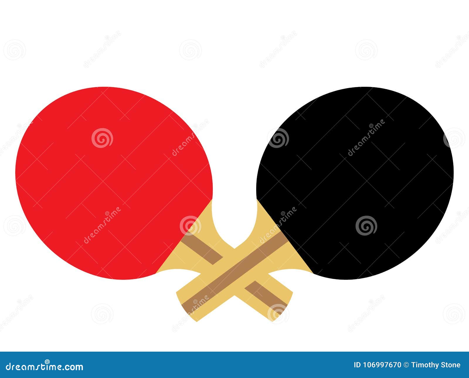 Ping Pong Paddles Vector Stock Illustrations 87 Ping Pong Paddles