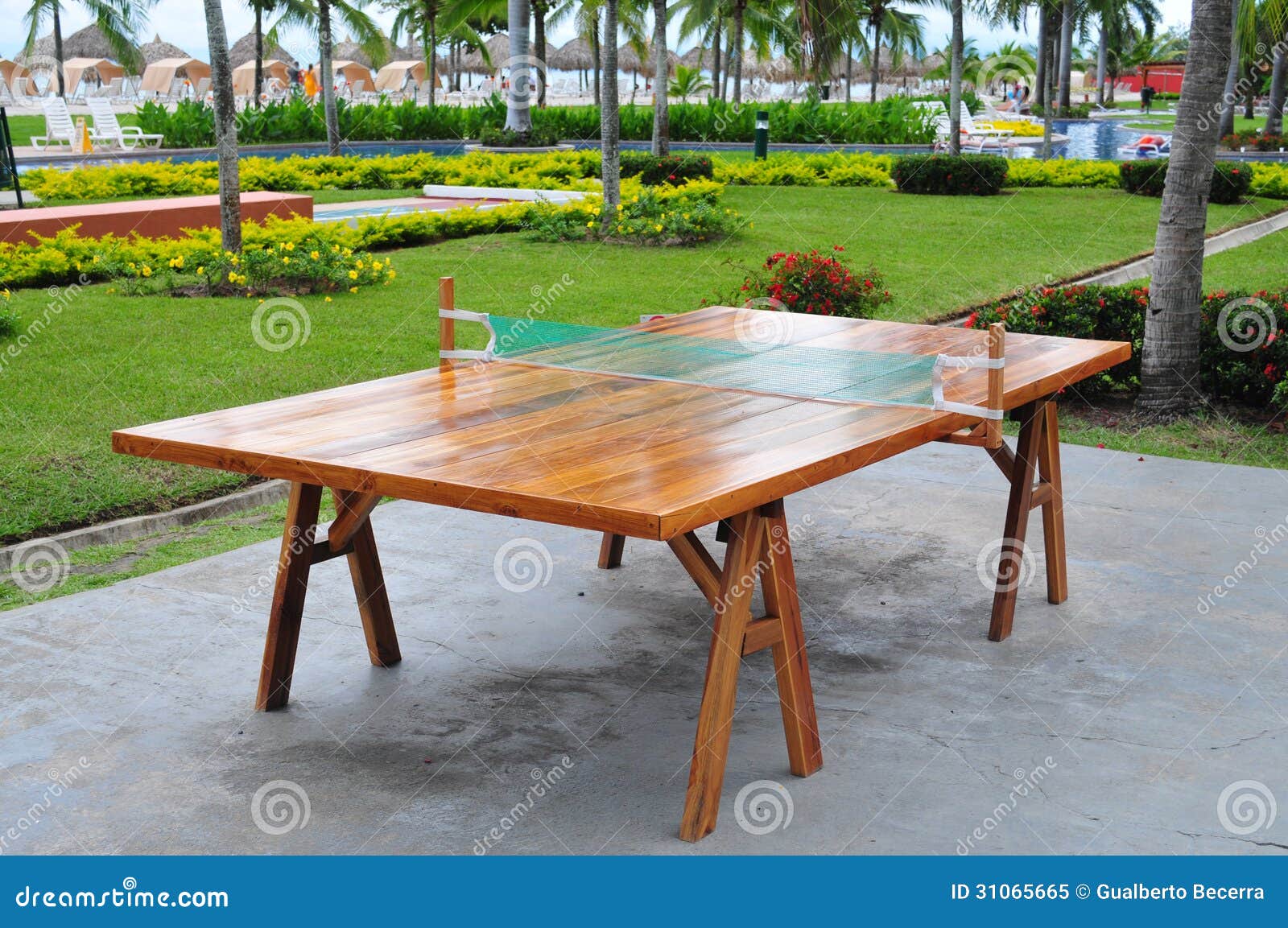 Ping Pong Table Stock Image Image Of Game