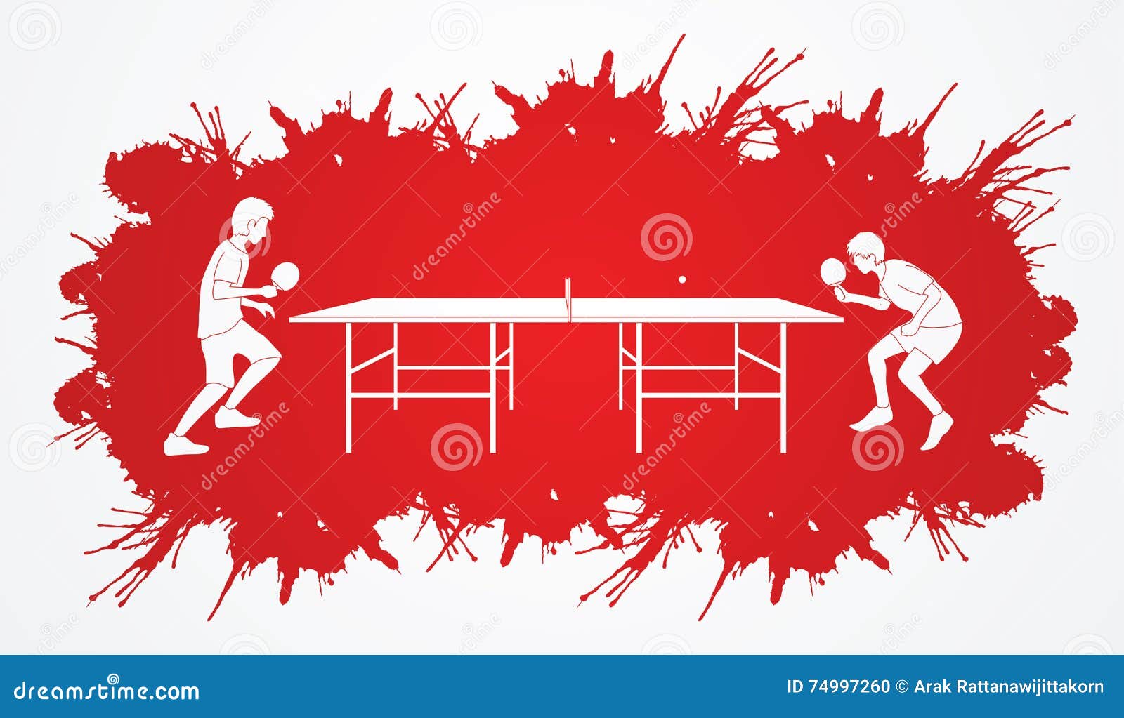 Free table tennis Vector File