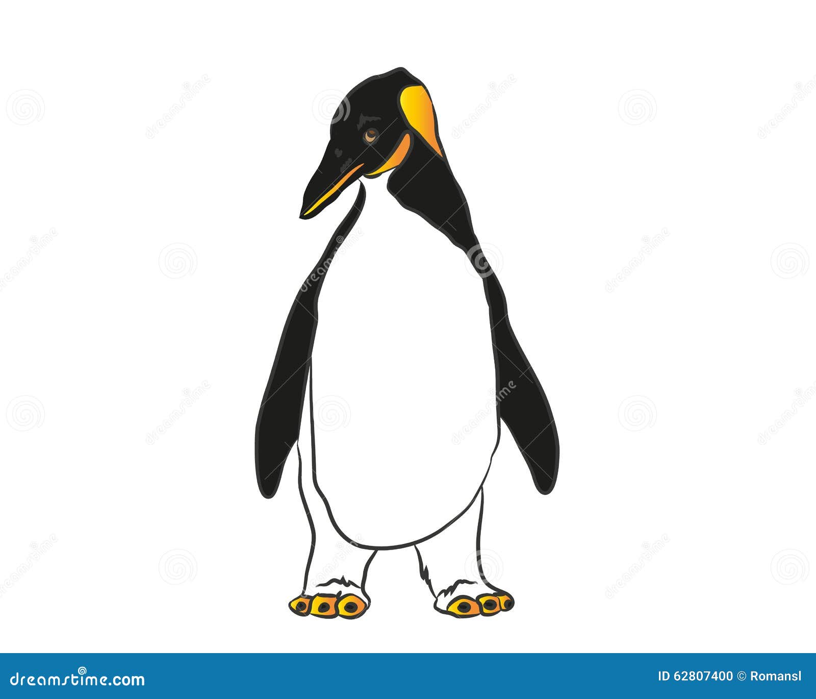 pinguim clipart ilustração do