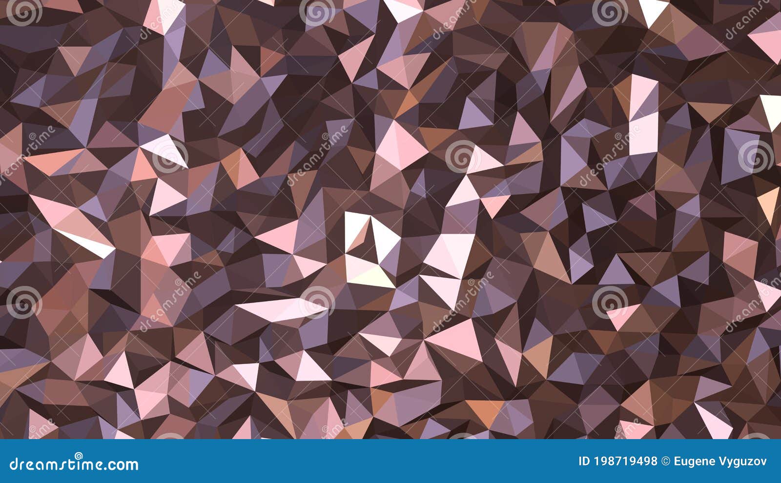 Pink Abstract Background. Geometric Vector Illustration Stock Vector