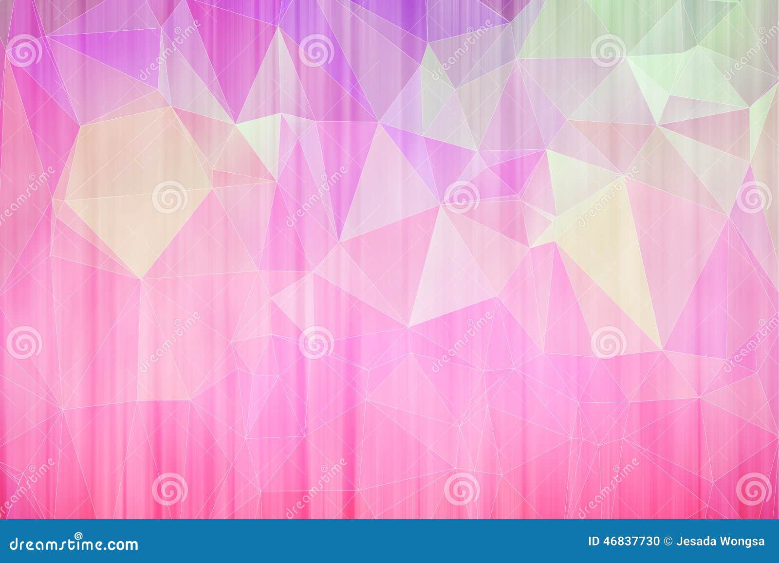Pink Abstract Geometric Background Stock Photo Image of origami