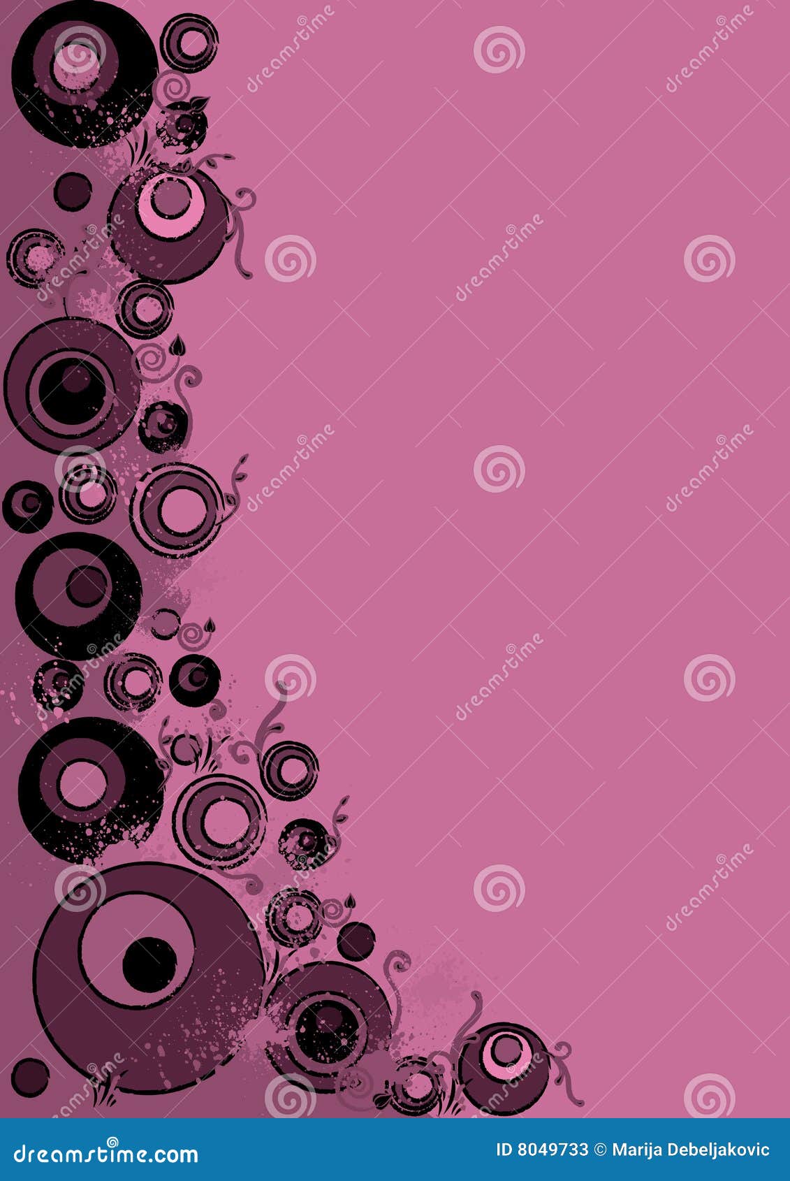 Pink abstract grunge stock illustration. Illustration of retro - 8049733