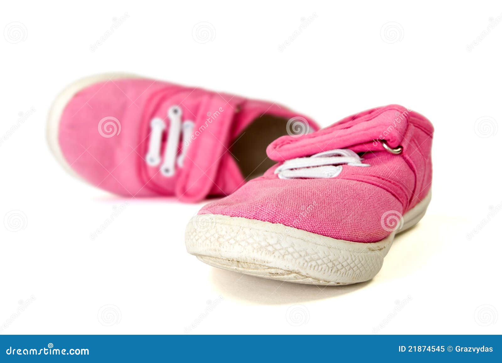 Pink baby shoes stock image. Image of objects, toddler - 21874545