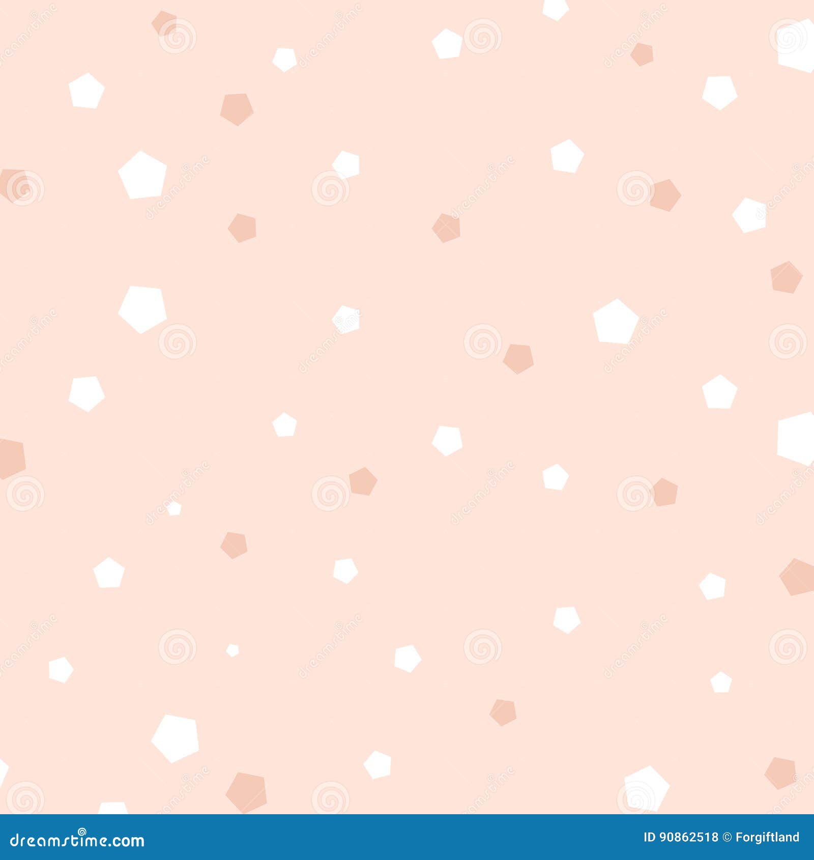 Colorful Set Of Pentagon Shape Objects. Visual Dictionary Cartoon ...