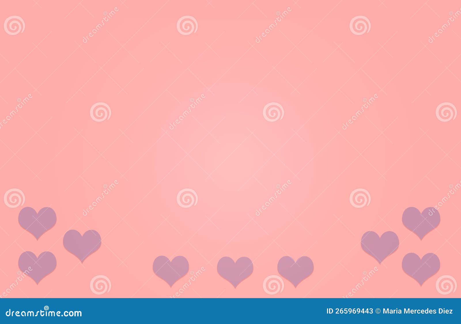 nice pink background with lilac hearts for congratulations