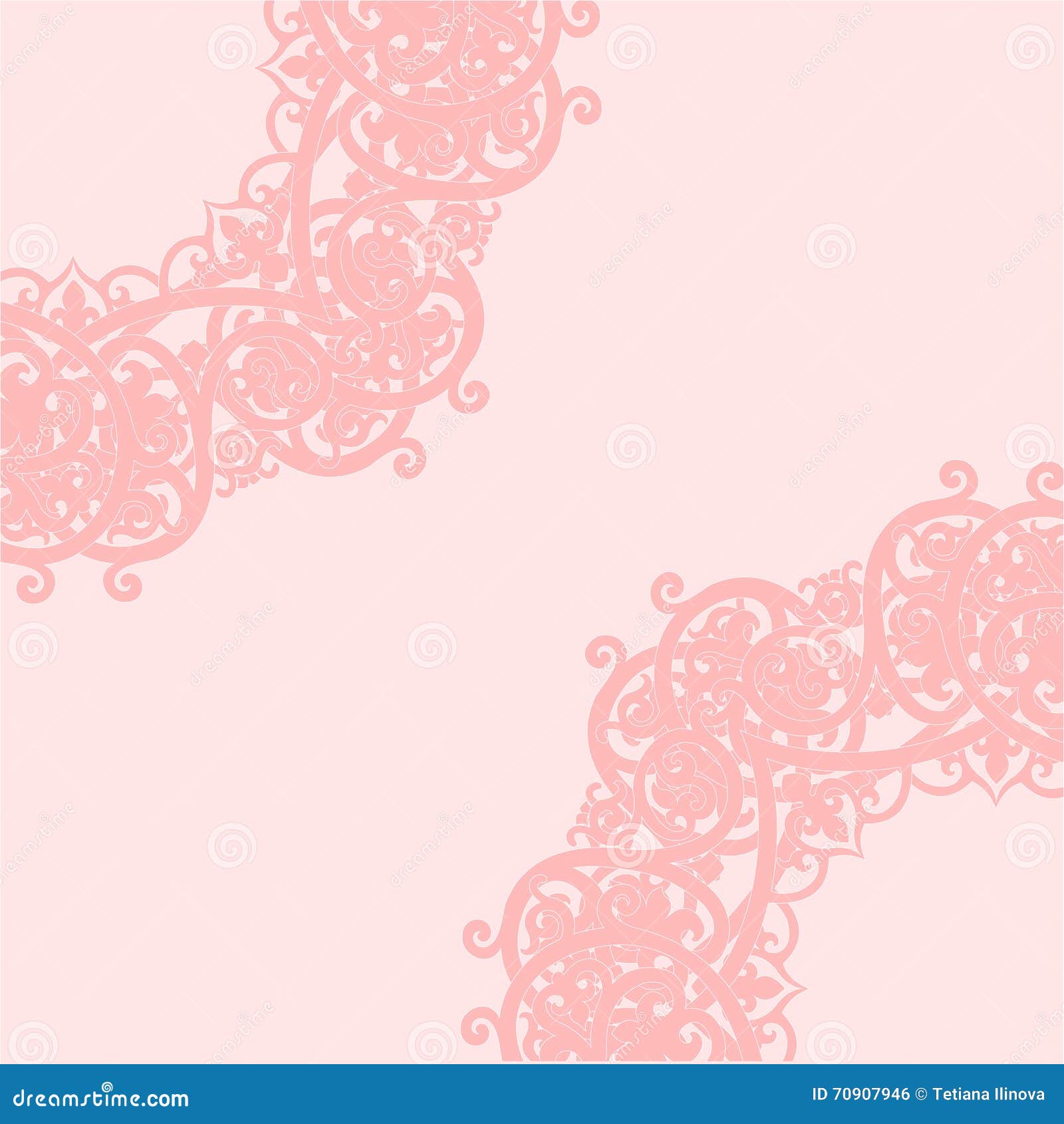 Pink Background. Vector Illustration Stock Vector - Illustration of
