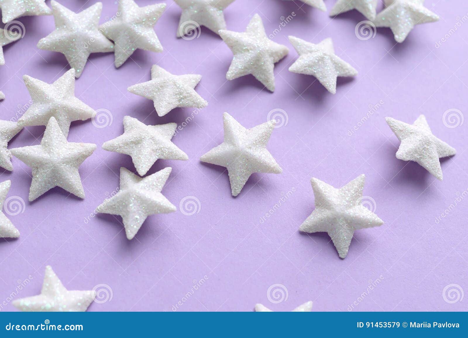 Pink Background with White Stars Stock Image Image of stars