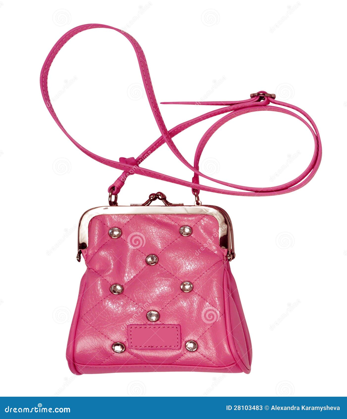 Pink bag stock image. Image of lady, design, feminine 28103483