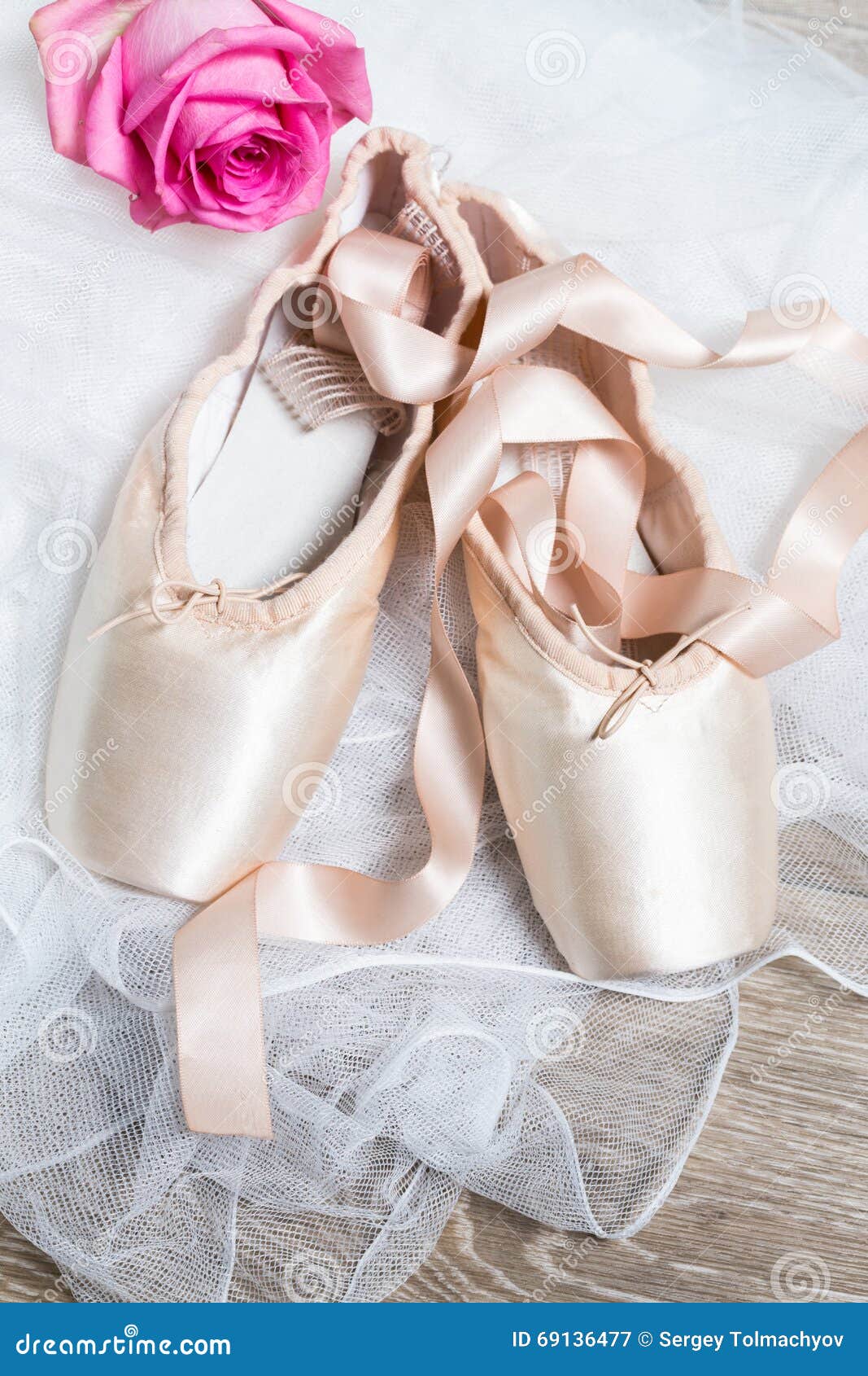 Pink ballet shoes stock image. Image of culture, performance 69136477