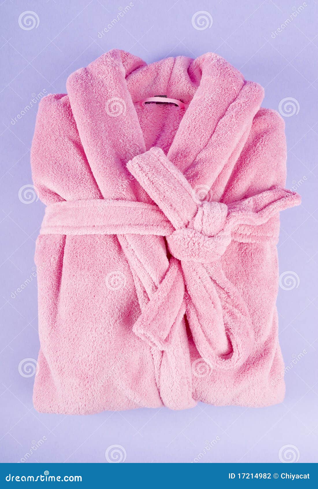 Pink Bathrobe stock photo. Image of pink, cotton, luxury 17214982