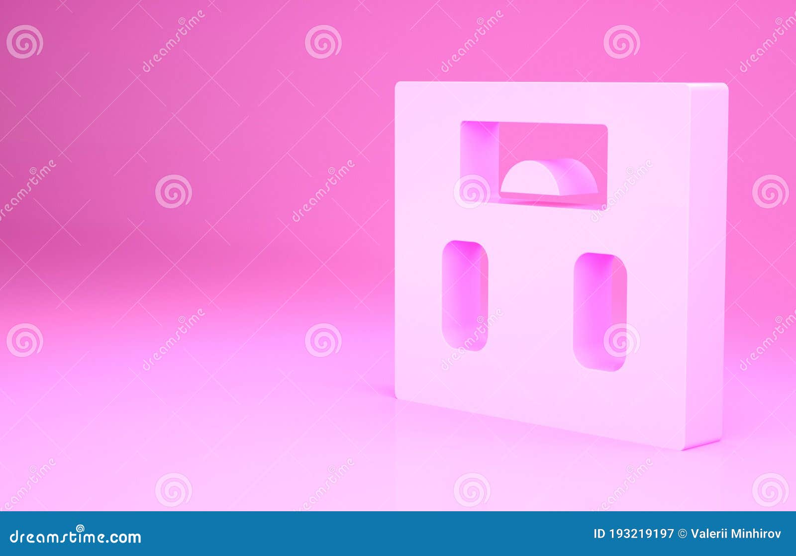 Illustration Of Pink Bathroom Scale With Measuring Tape Royalty Free SVG,  Cliparts, Vectors, and Stock Illustration. Image 14646072.