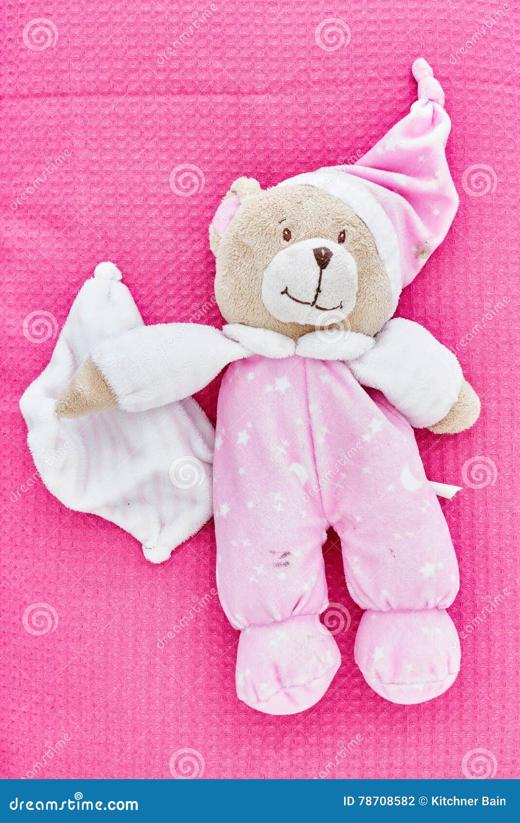 Pink Bedroom Pillow stock photo. Image of cozy, interior 78708582