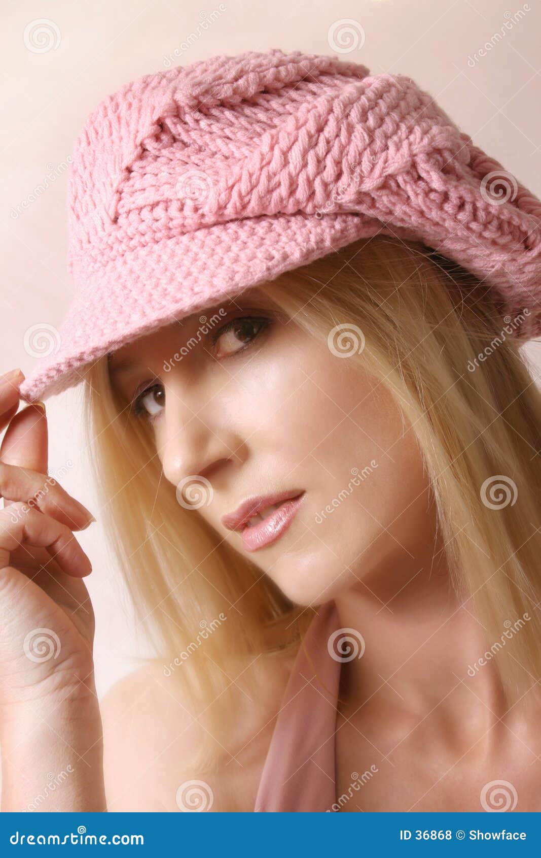 Pink beret stock photo. Image of contempory, style, beauty 36868