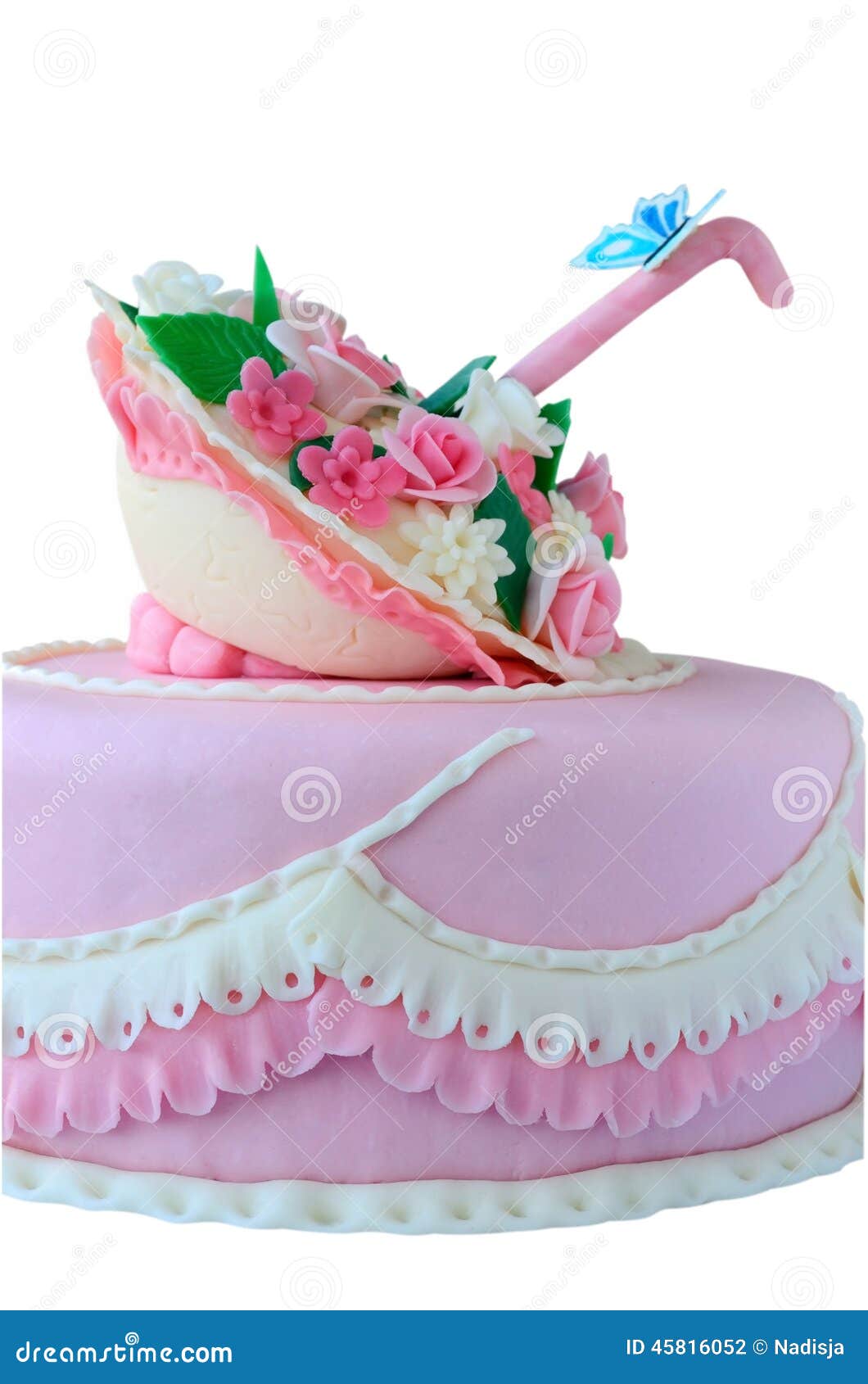 Custom Colour Marie Antoinette Butter Cream Cake (Pre Order) — Burnt Butter  Cakes