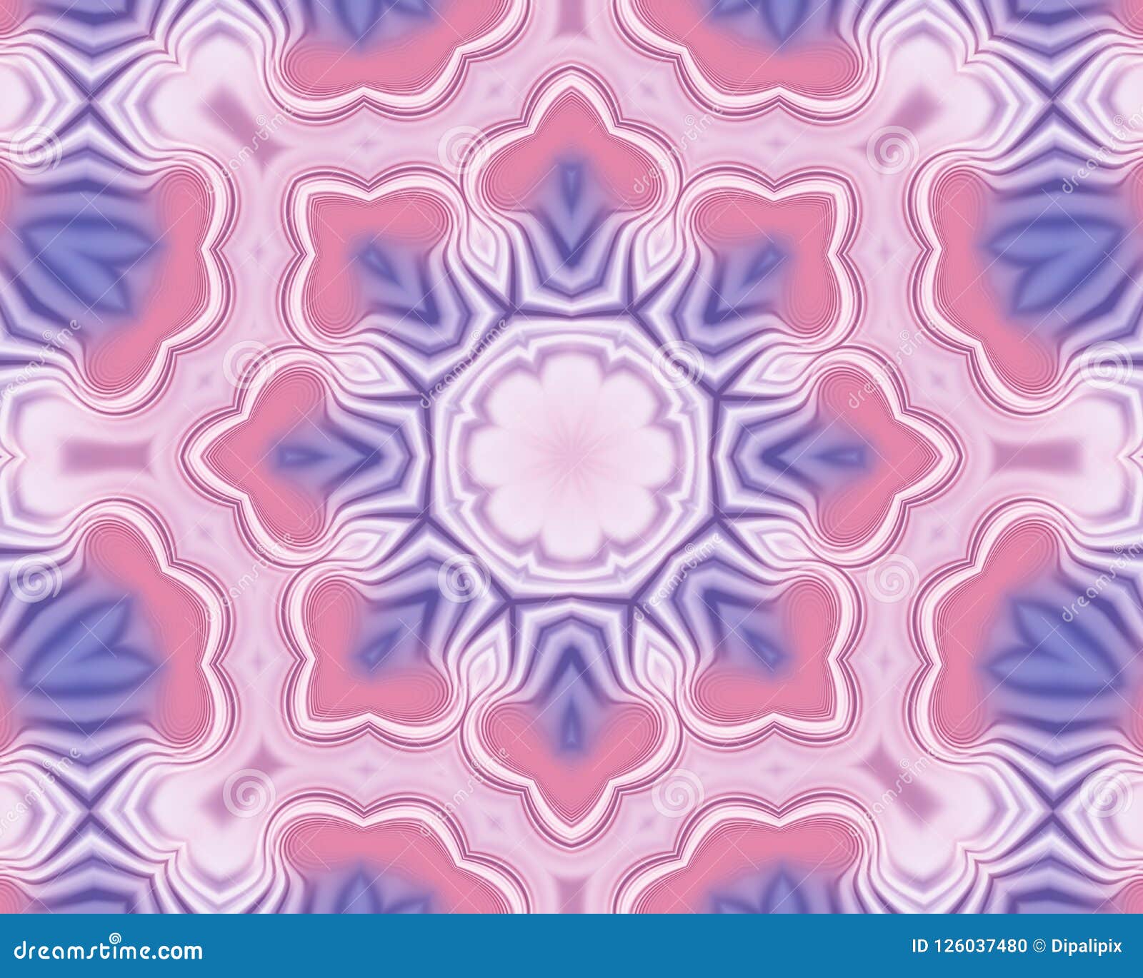 Pink and Blue Abstract Pattern Background Stock Illustration
