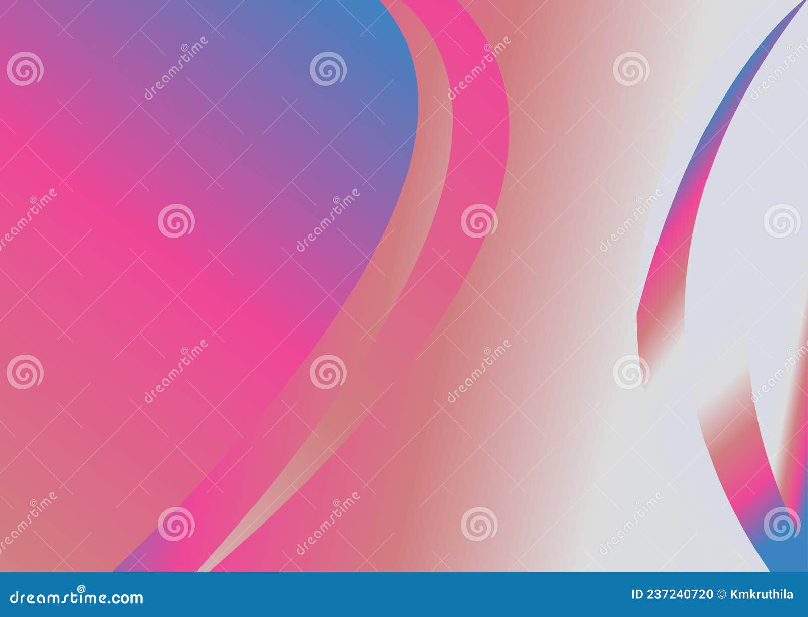 Pink Blue and Grey Gradient Curve Background Vector Graphic Beautiful
