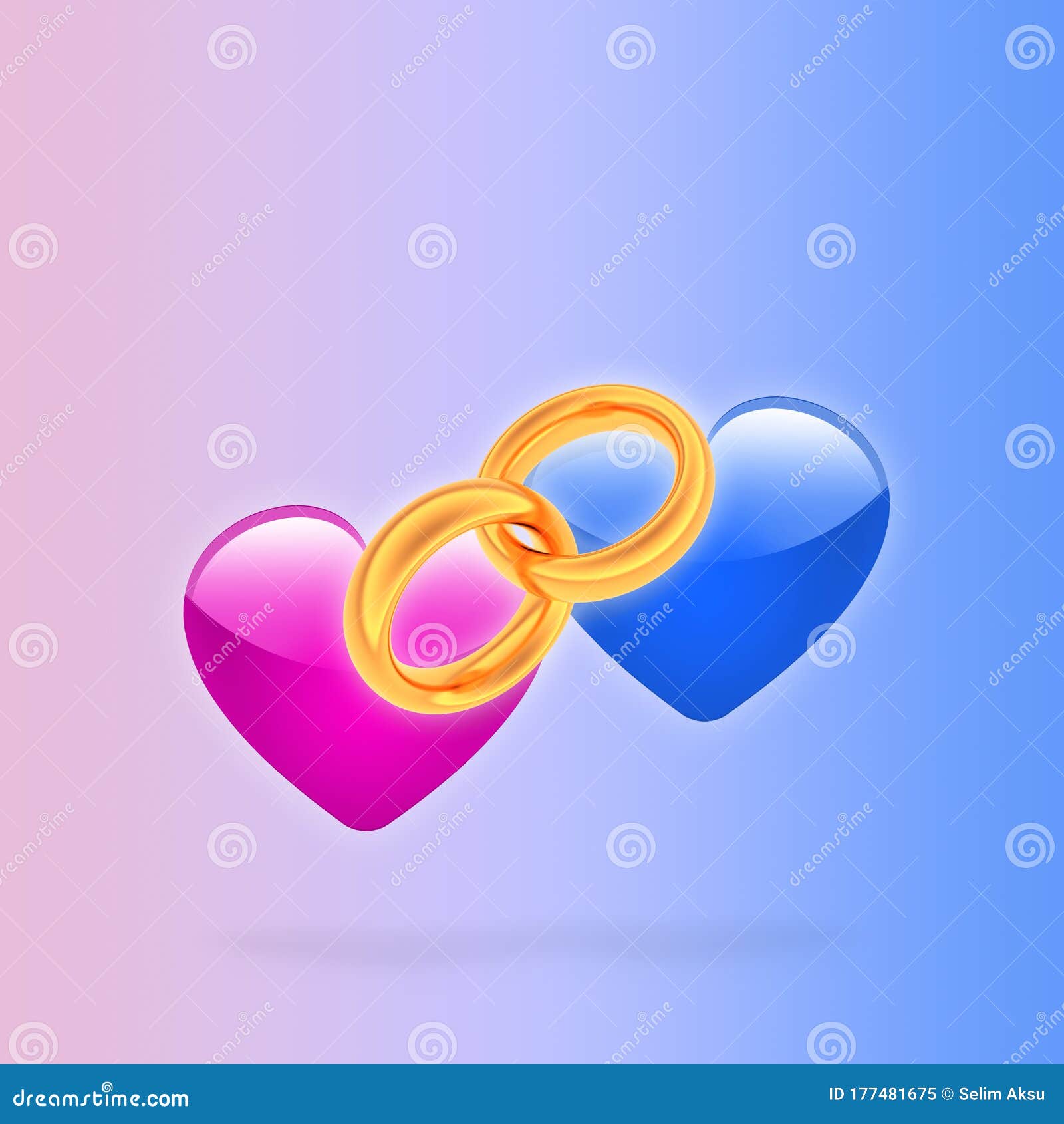 Love is Love Pink and Blue