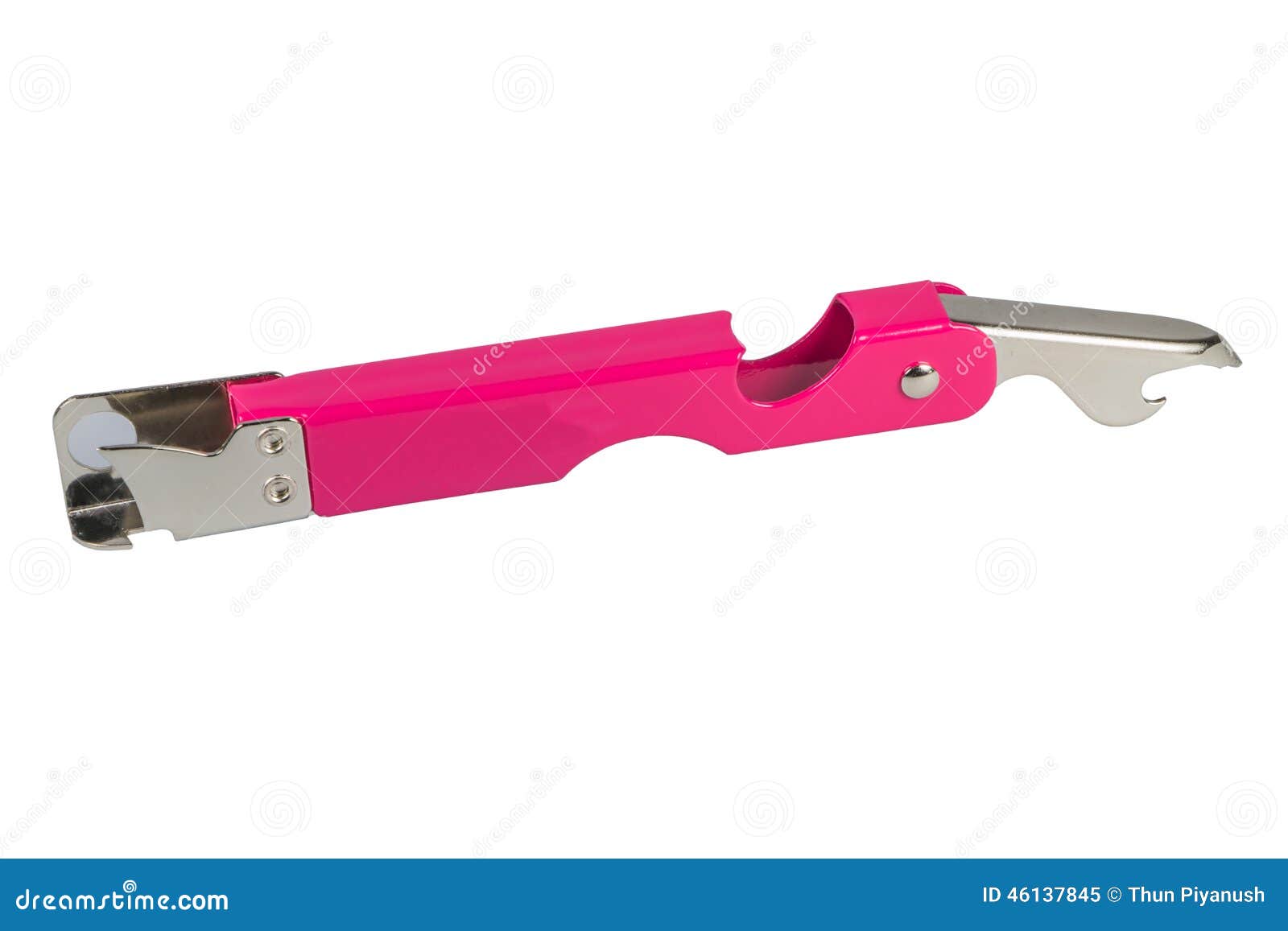 Pink Bottle Opener stock image. Image of utensil, bottle 46137845