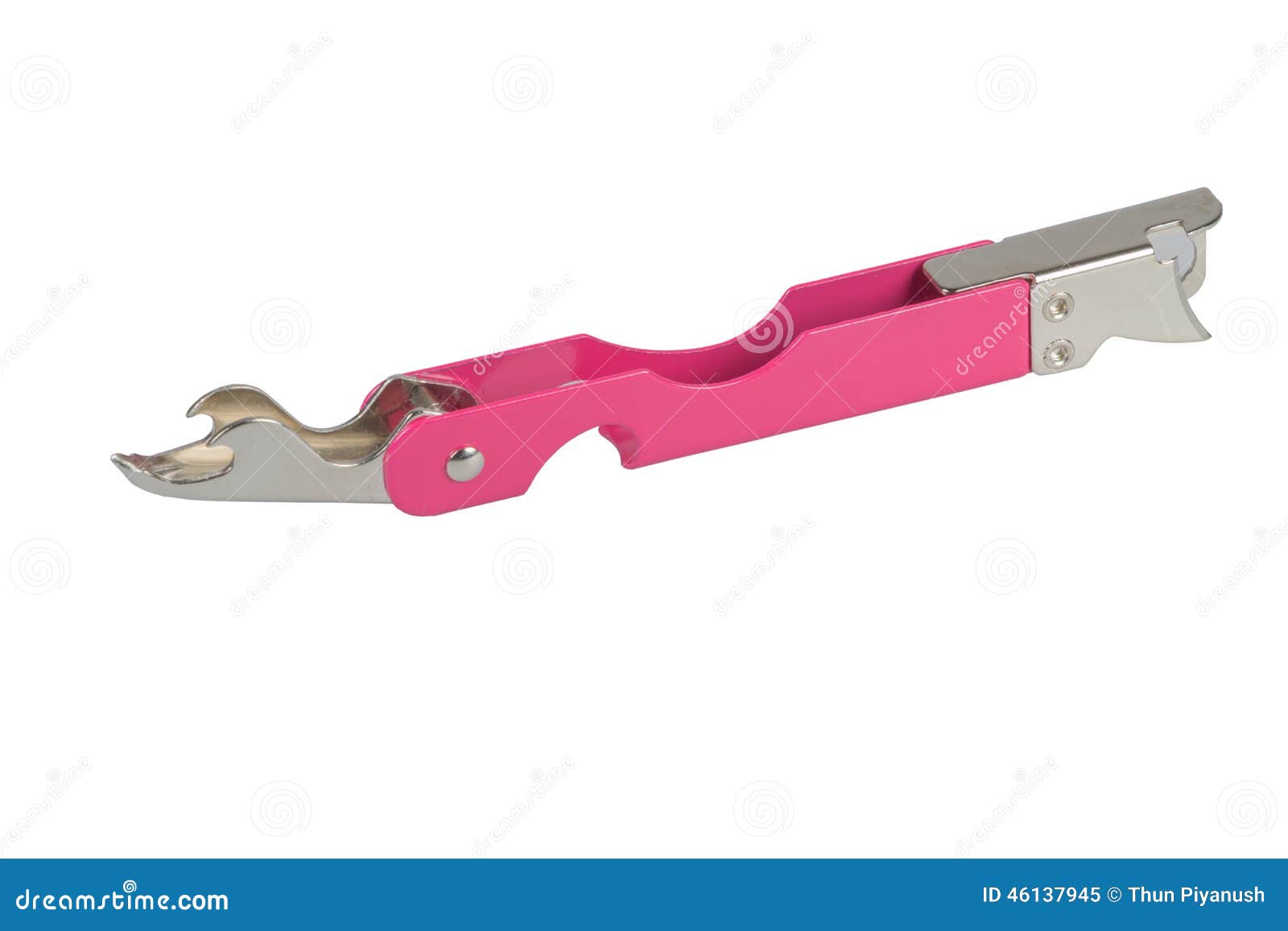 Pink Bottle Opener stock image. Image of bottle, kitchen 46137945