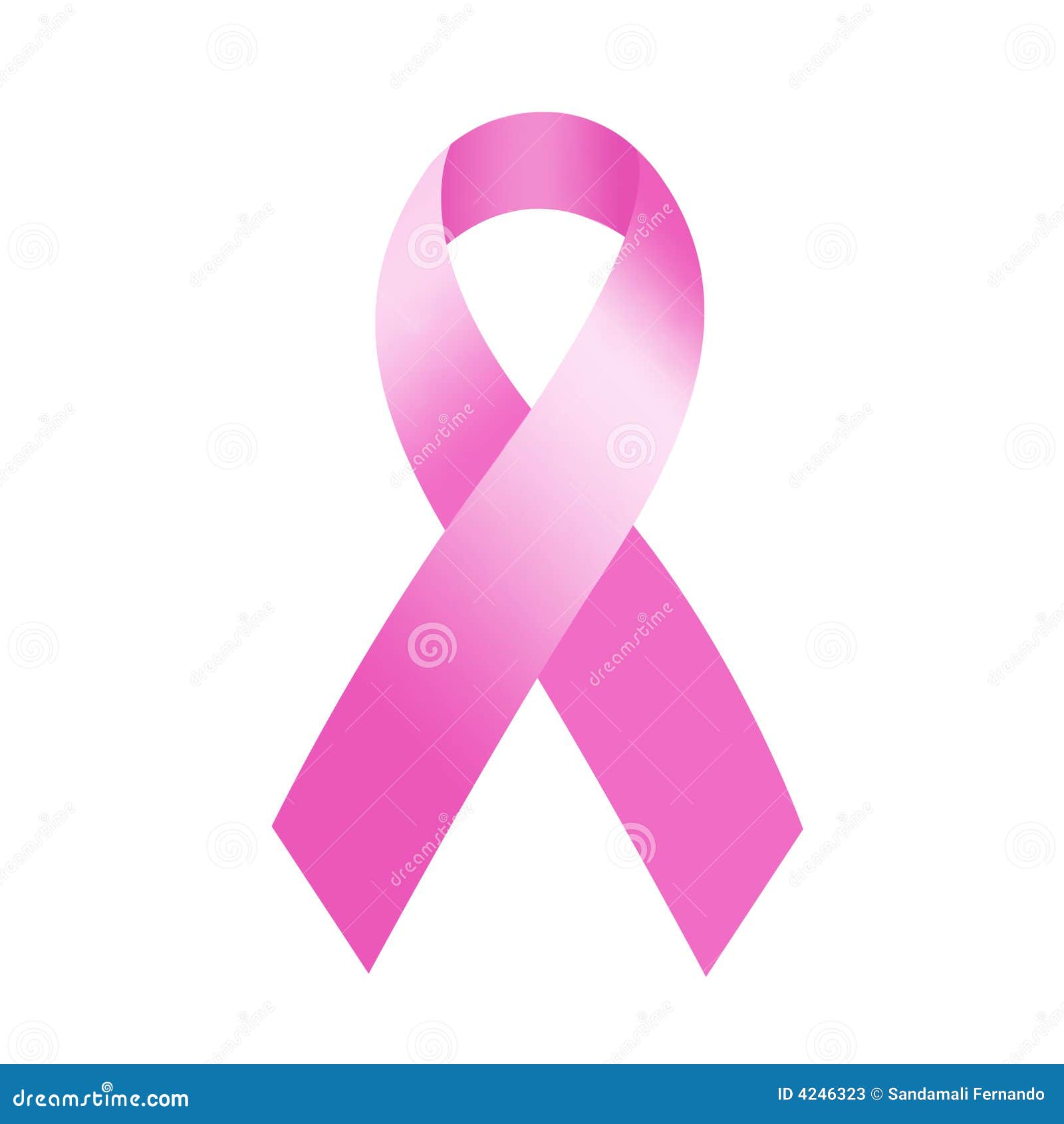 Pink Ribbon Vector Art & Graphics