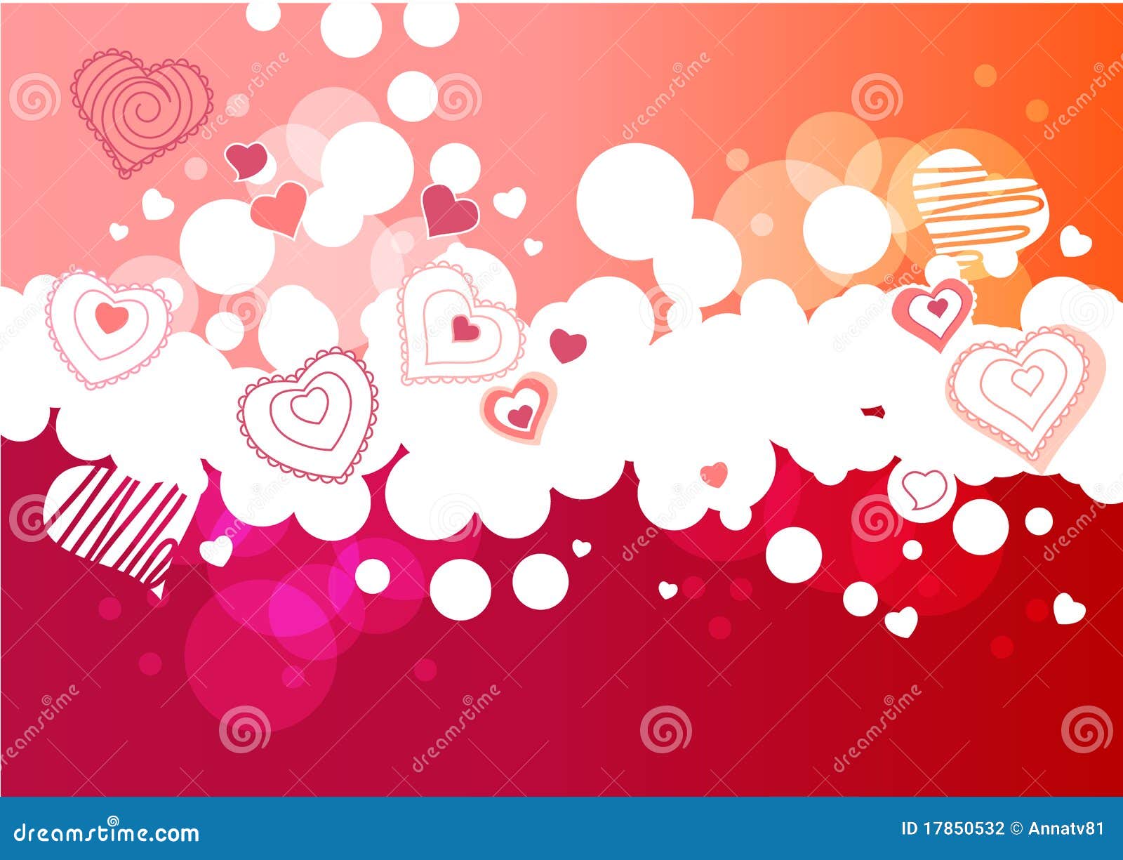 Pink bubble background stock vector. Illustration of passion - 17850532
