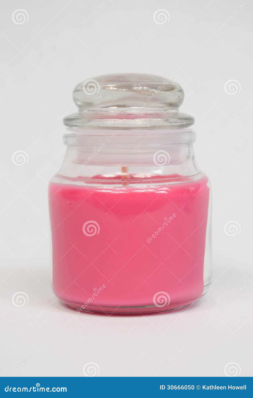 Pink candle jar stock photo. Image of attached, home 30666050