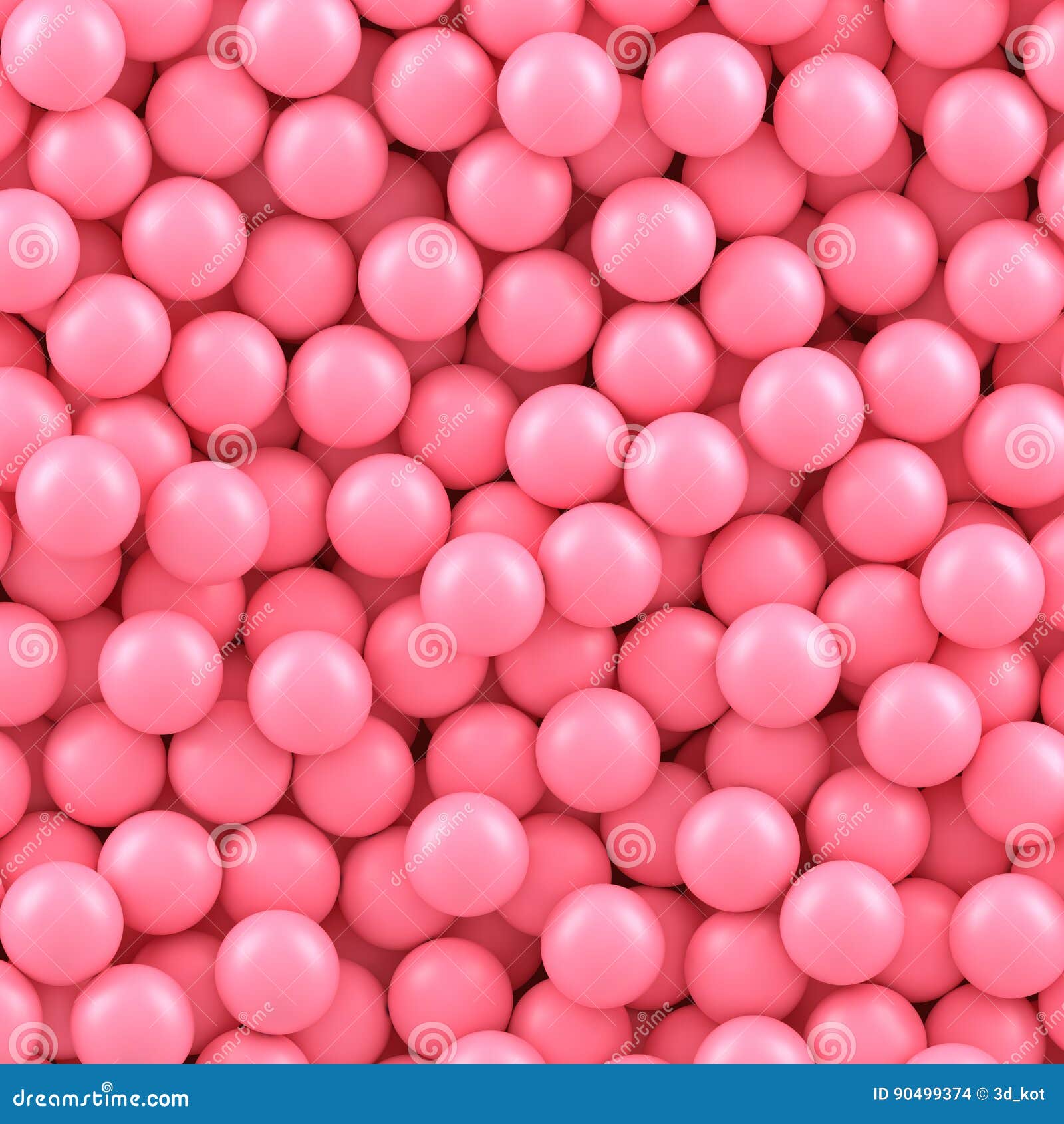 Pink Candy Balls Background Stock Vector Illustration of balls